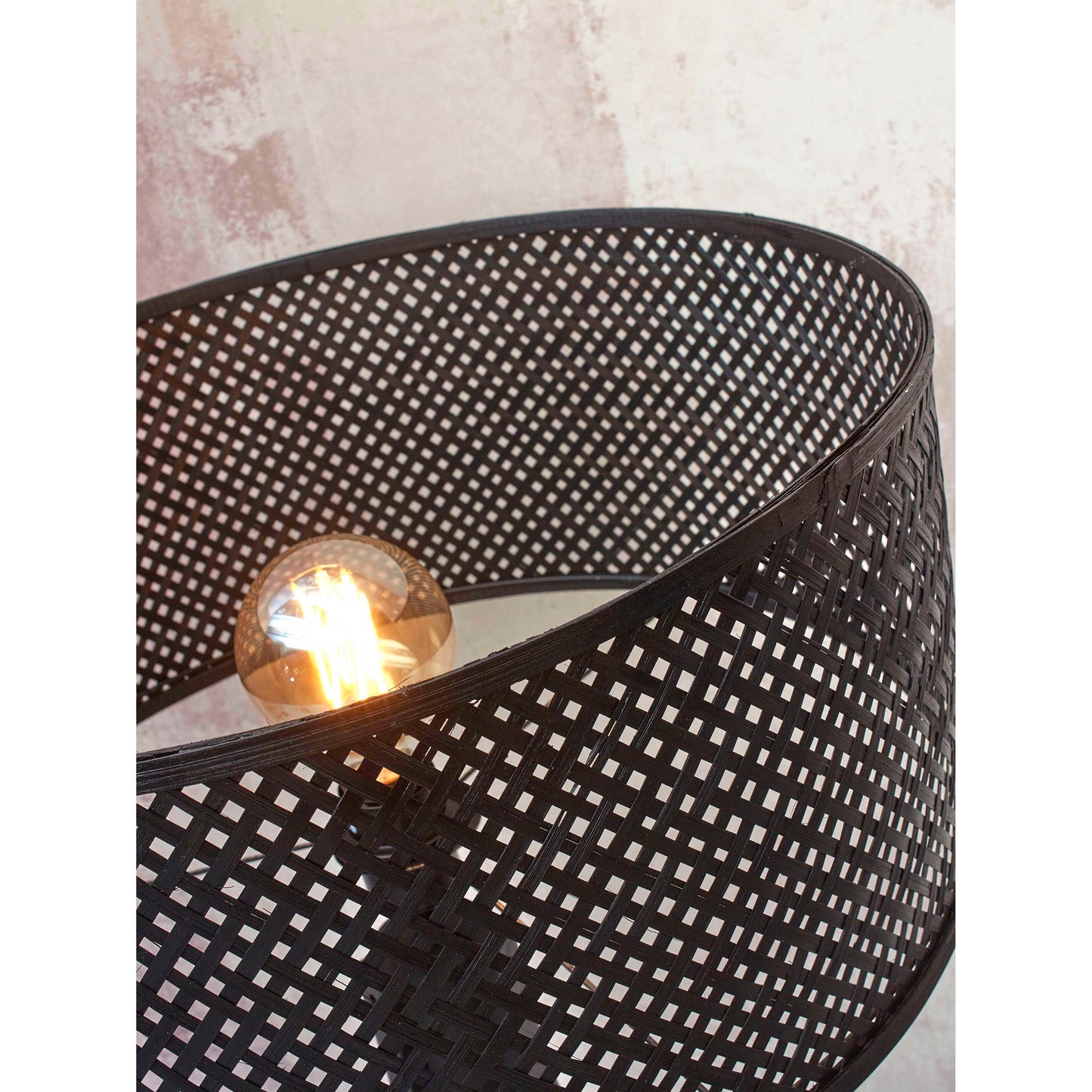 GOOD&MOJO tafellamp java 4-poot 32 cm zwart