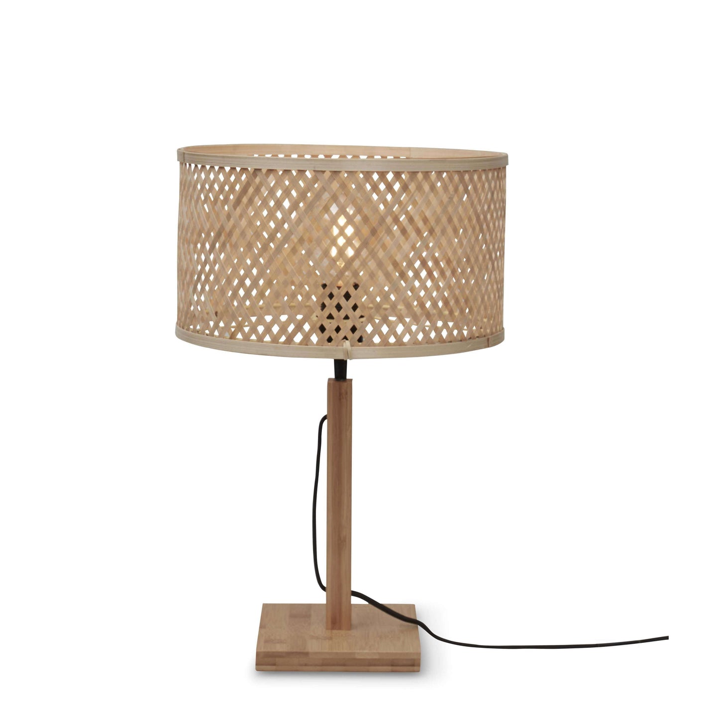 GOOD&MOJO tafellamp java recht 32 cm naturel
