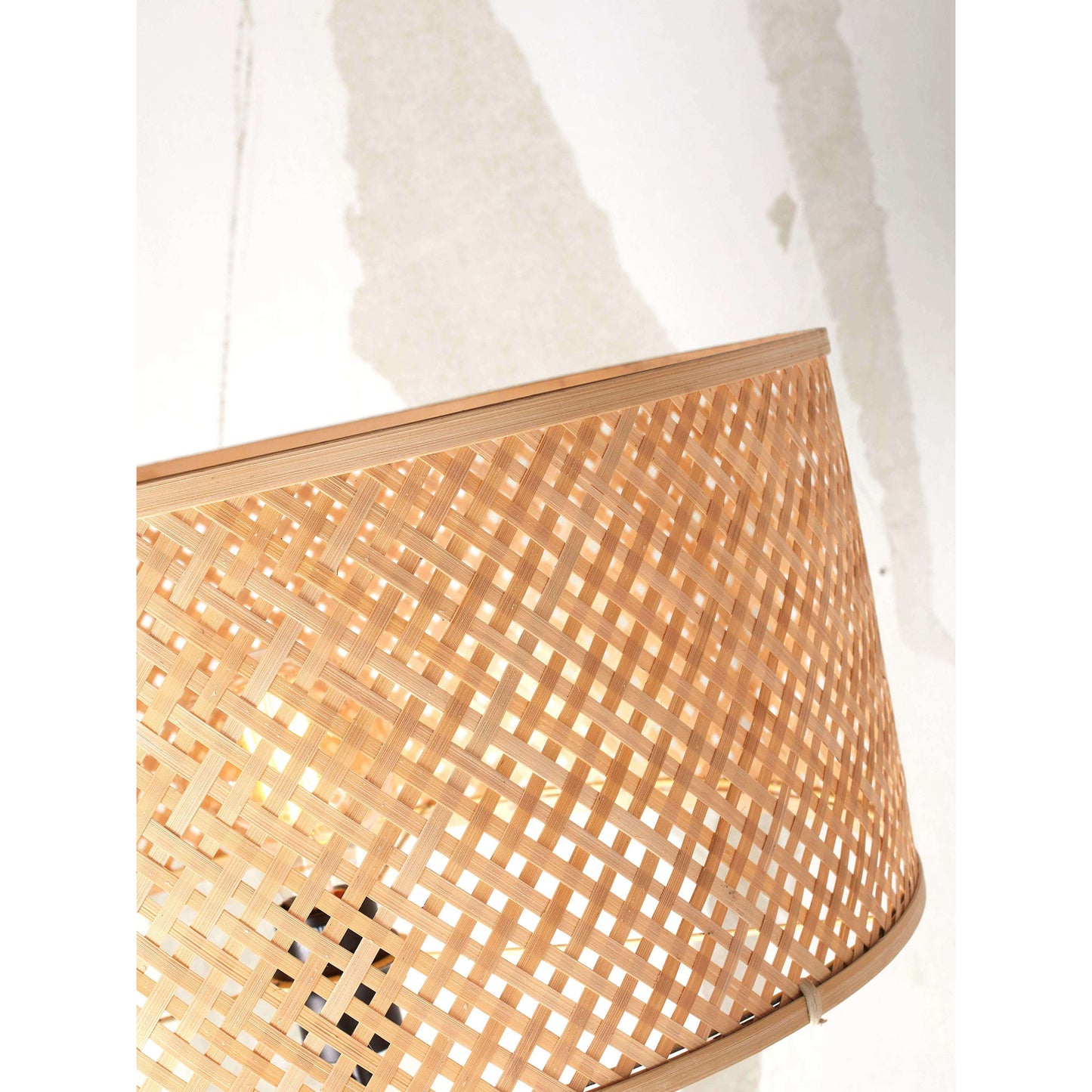 GOOD&MOJO tafellamp java recht 32 cm naturel