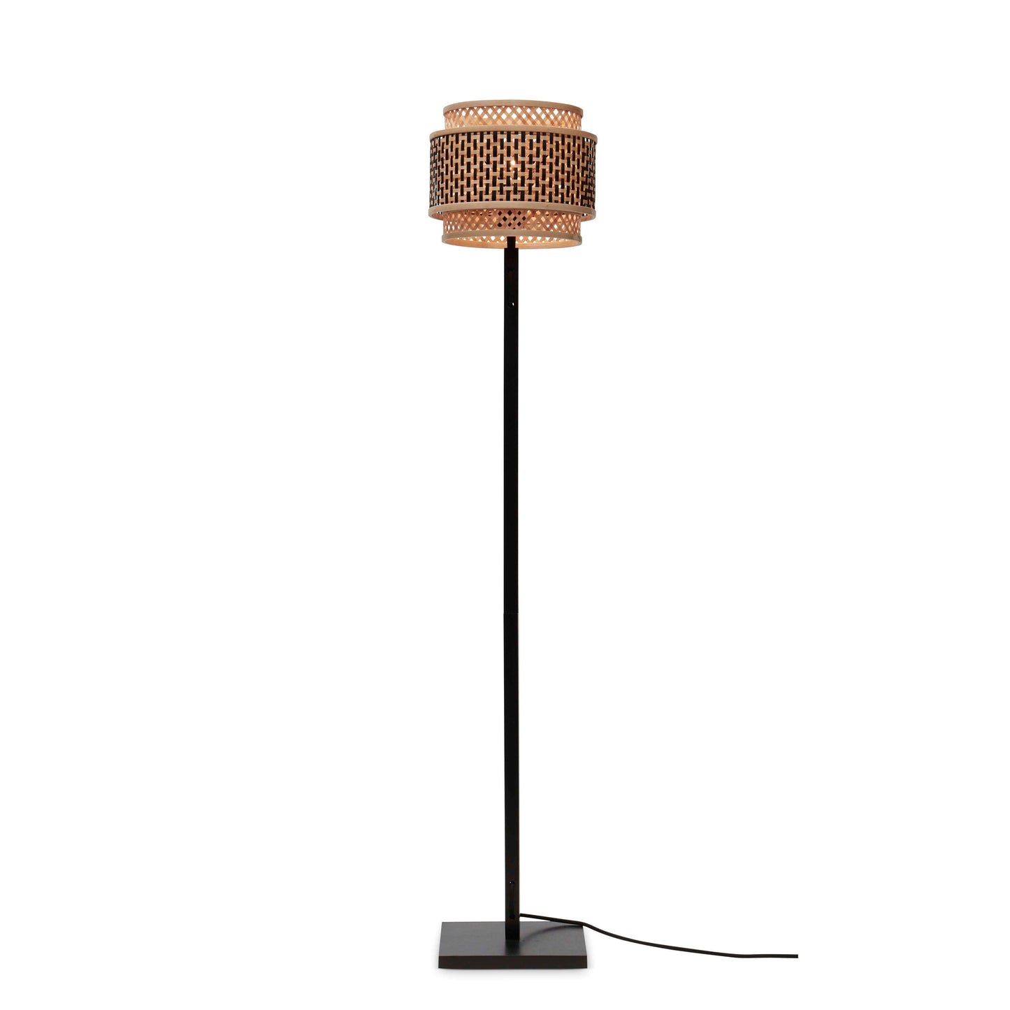 GOOD&MOJO vloerlamp bhutan 25 cm S zwart