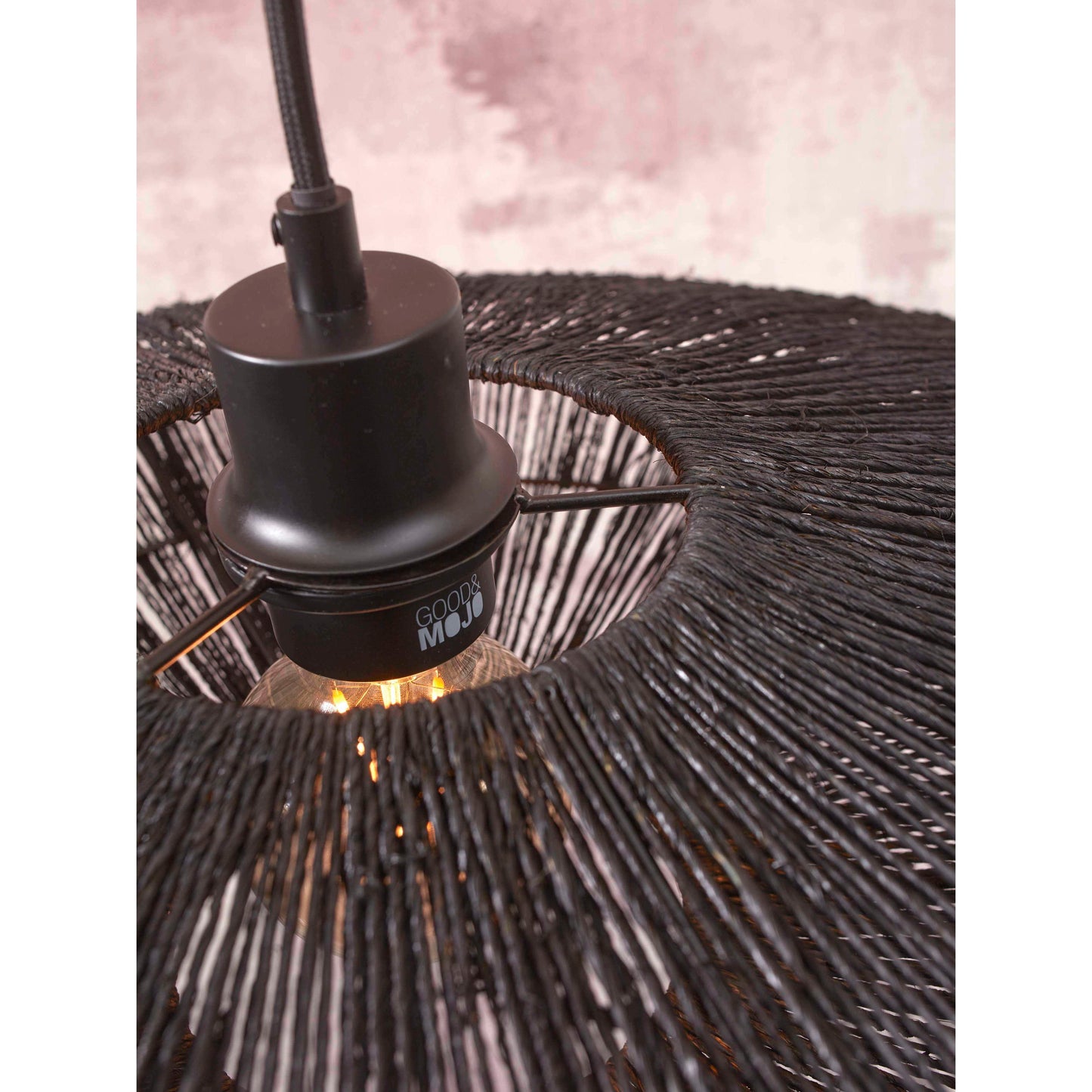 GOOD&MOJO vloerlamp iguazu 55 cm L zwart