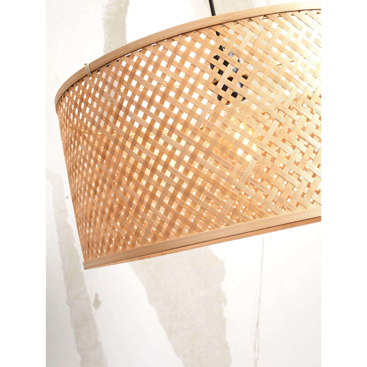 GOOD&MOJO vloerlamp java S 32 cm wit/naturel