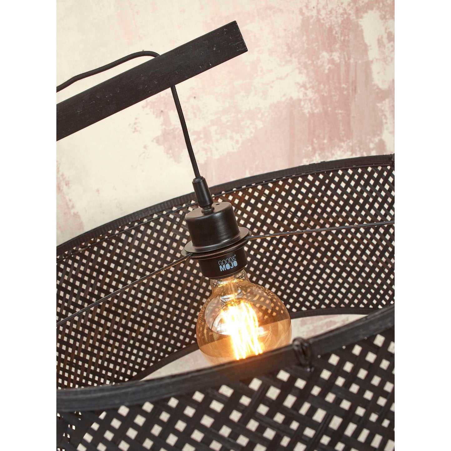 GOOD&MOJO vloerlamp java S 32 cm zwart