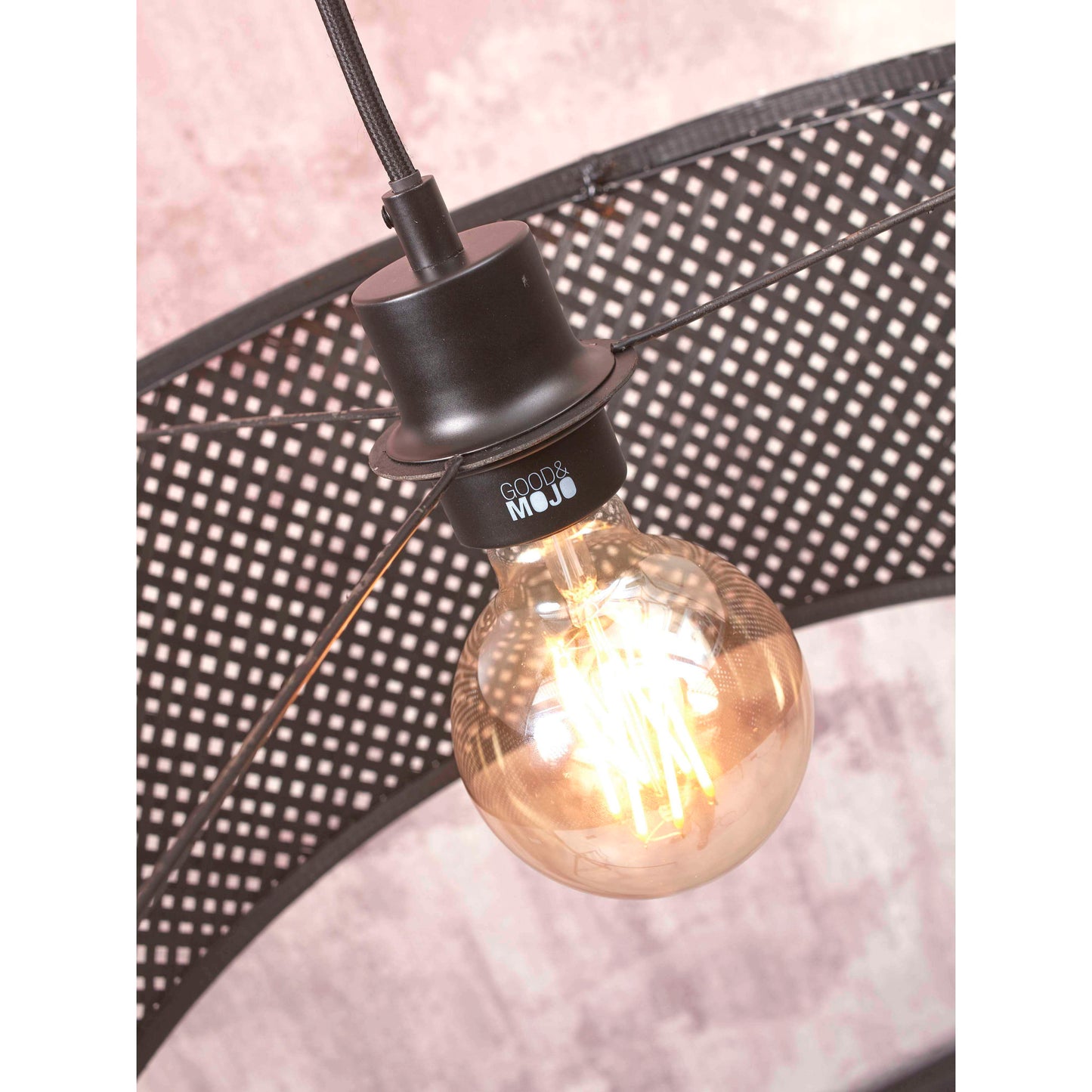 GOOD&MOJO vloerlamp java S 32 cm zwart