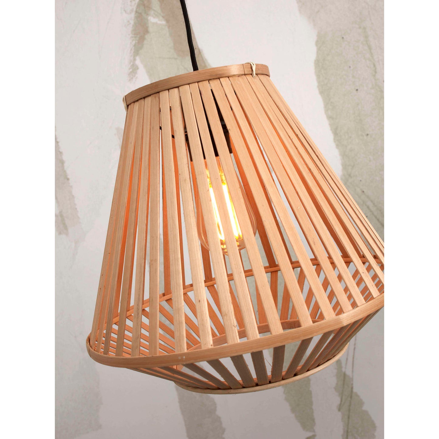 GOOD&MOJO vloerlamp merapi 30 cm S wit/naturel