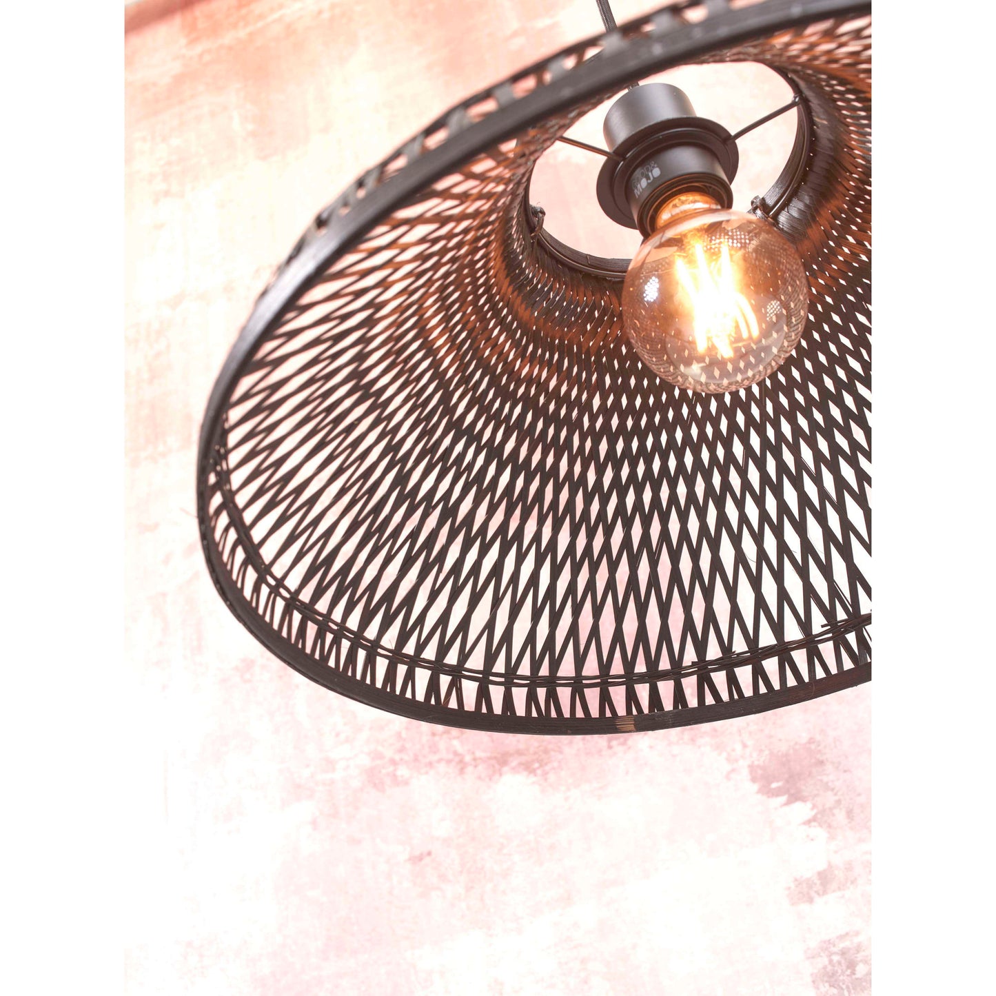 GOOD&MOJO vloerlamp tahiti 45 cm zwart