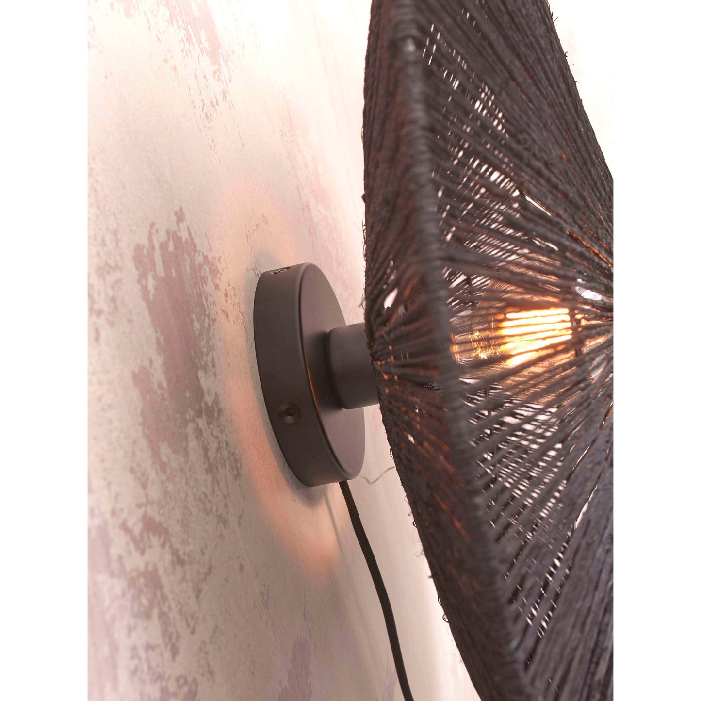 GOOD&MOJO wandlamp iguazu 40 cm S zwart