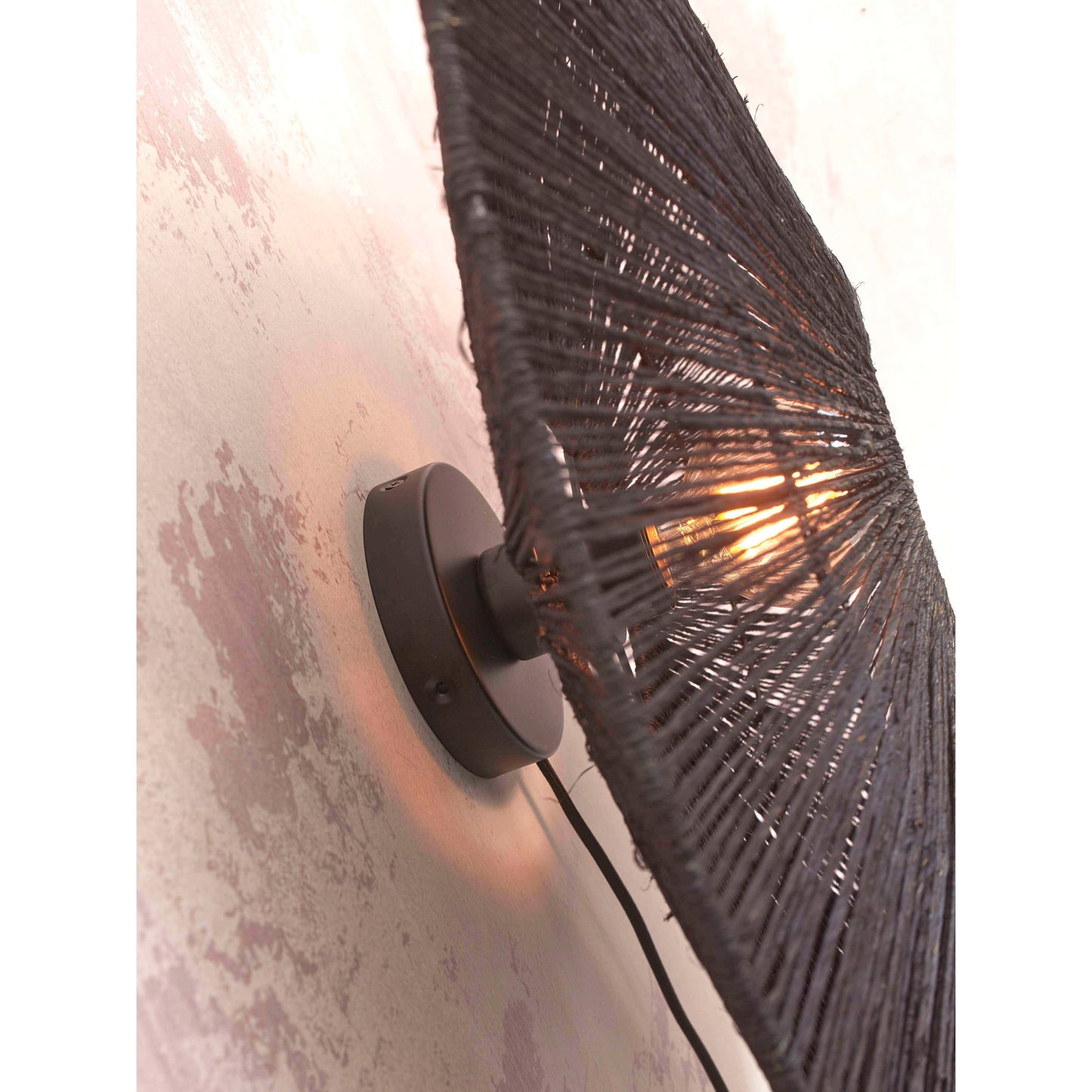 GOOD&MOJO wandlamp iguazu 55 cm L zwart