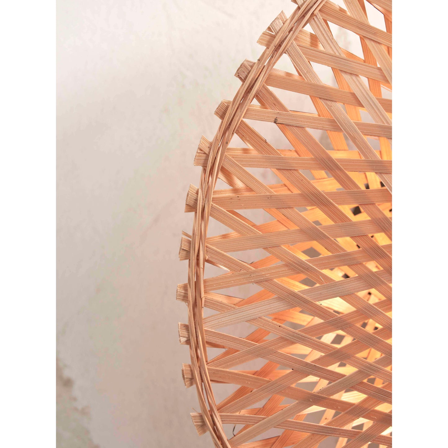 GOOD&MOJO wandlamp kalimantan 30 cm XS naturel