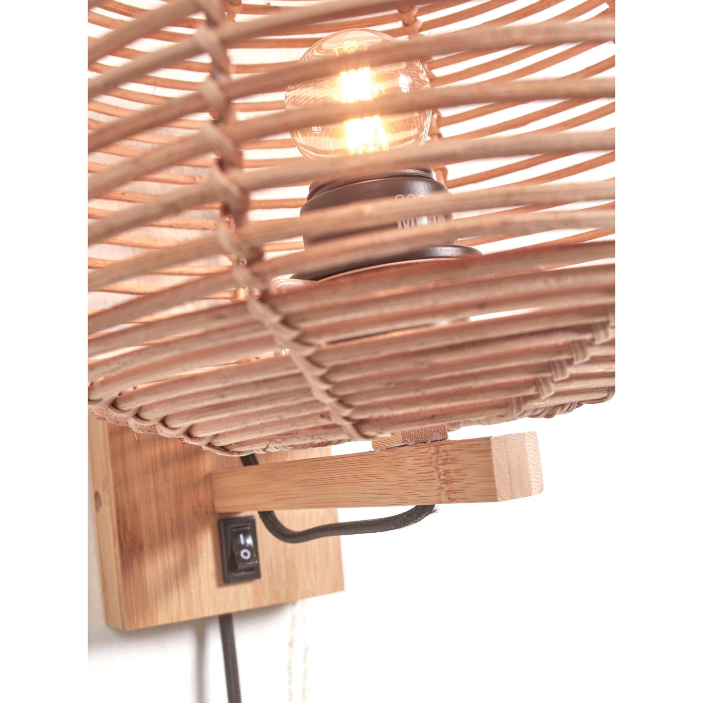 GOOD&MOJO wandlamp tanami 25 cm naturel