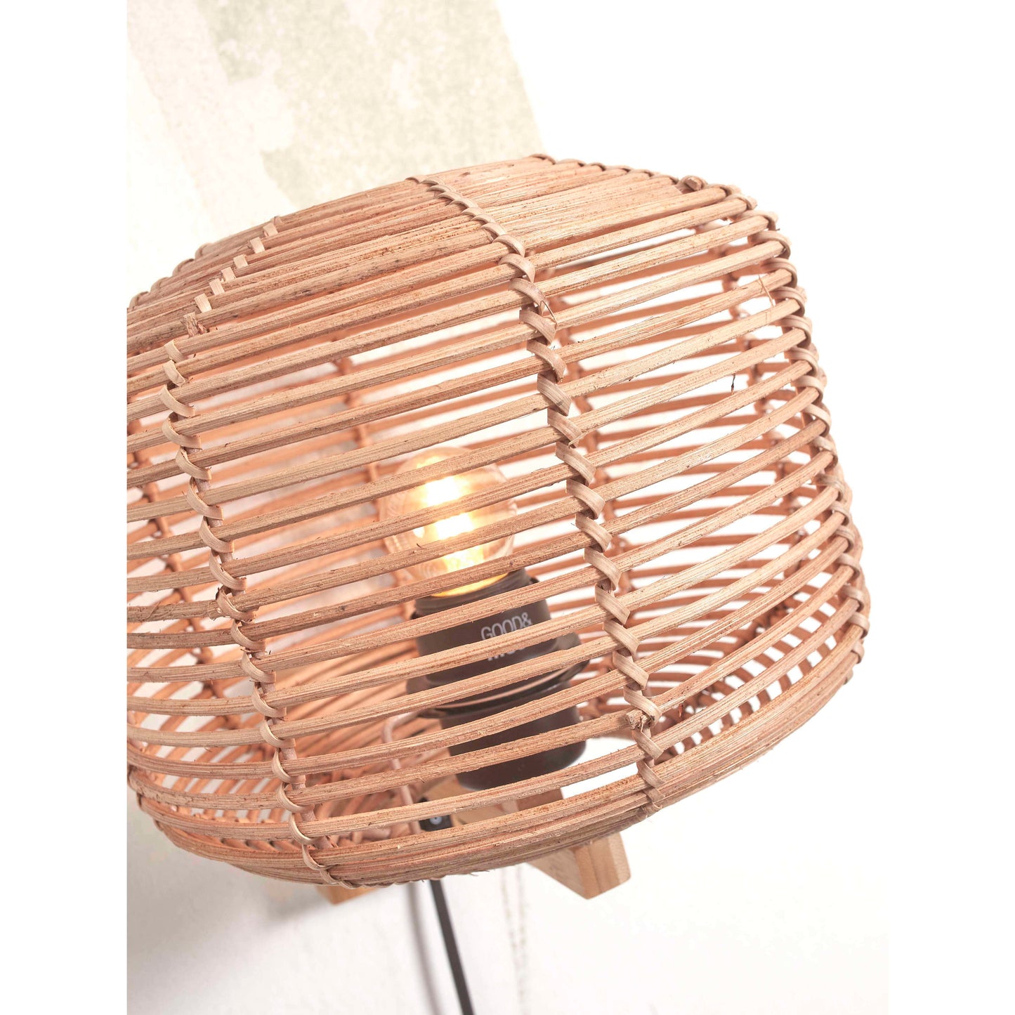 GOOD&MOJO wandlamp tanami 25 cm naturel