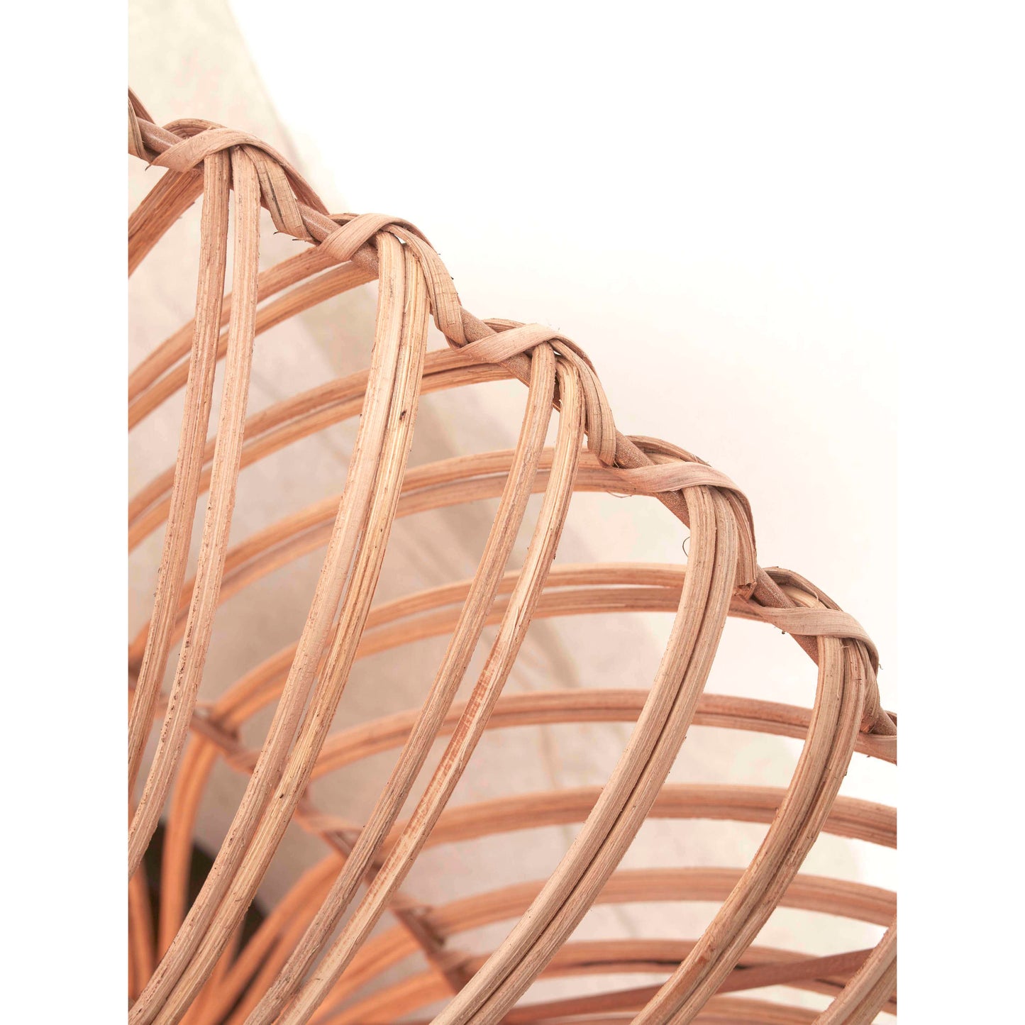 GOOD&MOJO wandlamp zanzibar plat 40 cm S naturel