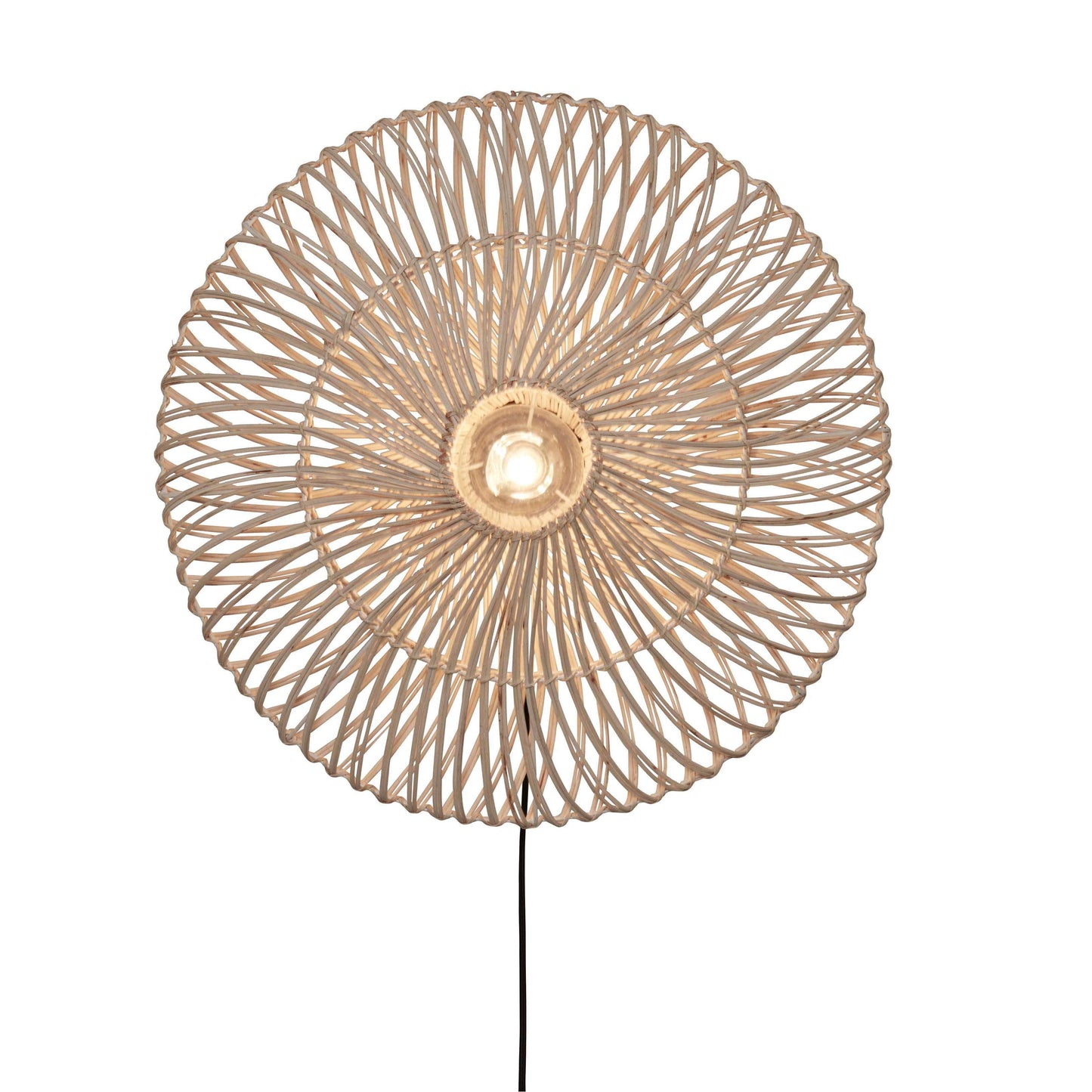 GOOD&MOJO wandlamp zanzibar plat 55 cm L wit