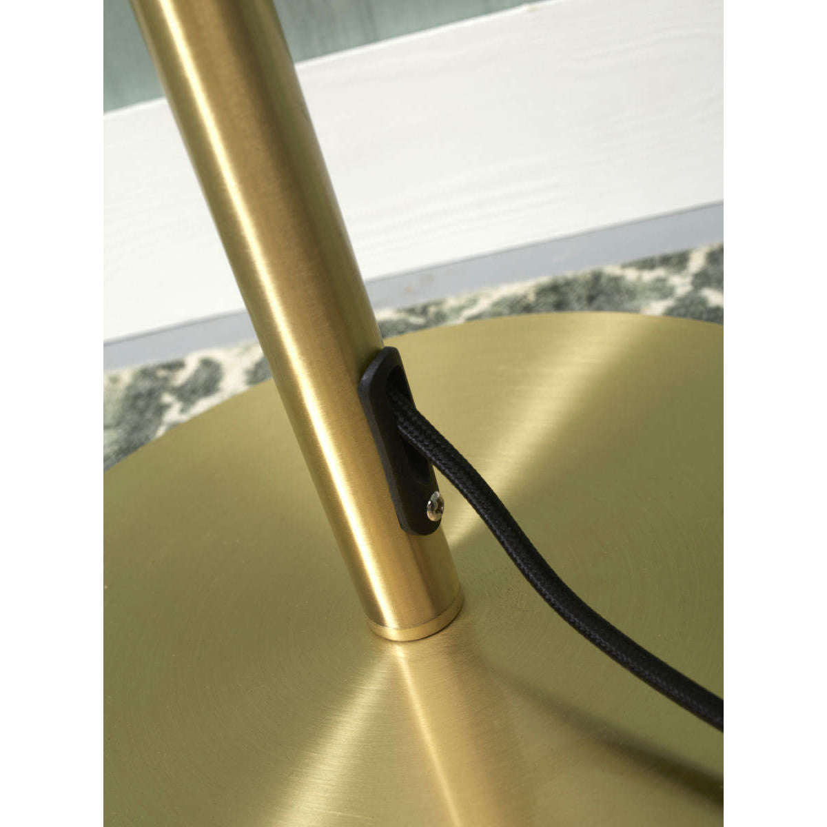 It's about RoMi Vloerlamp Bremen 2-kap goud