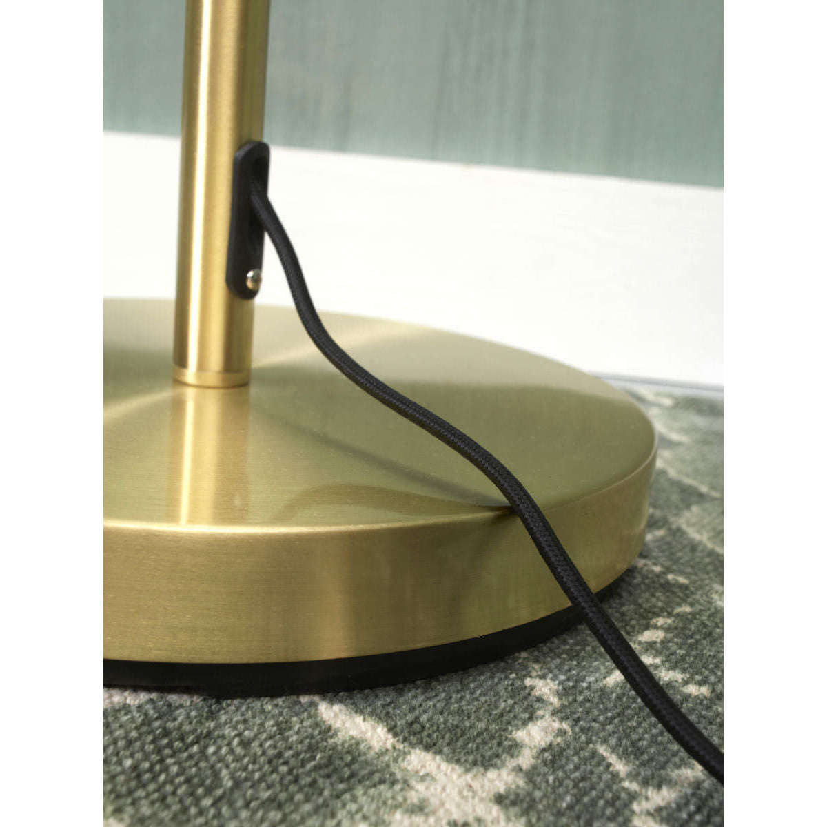 It's about RoMi Vloerlamp Bremen 2-kap goud