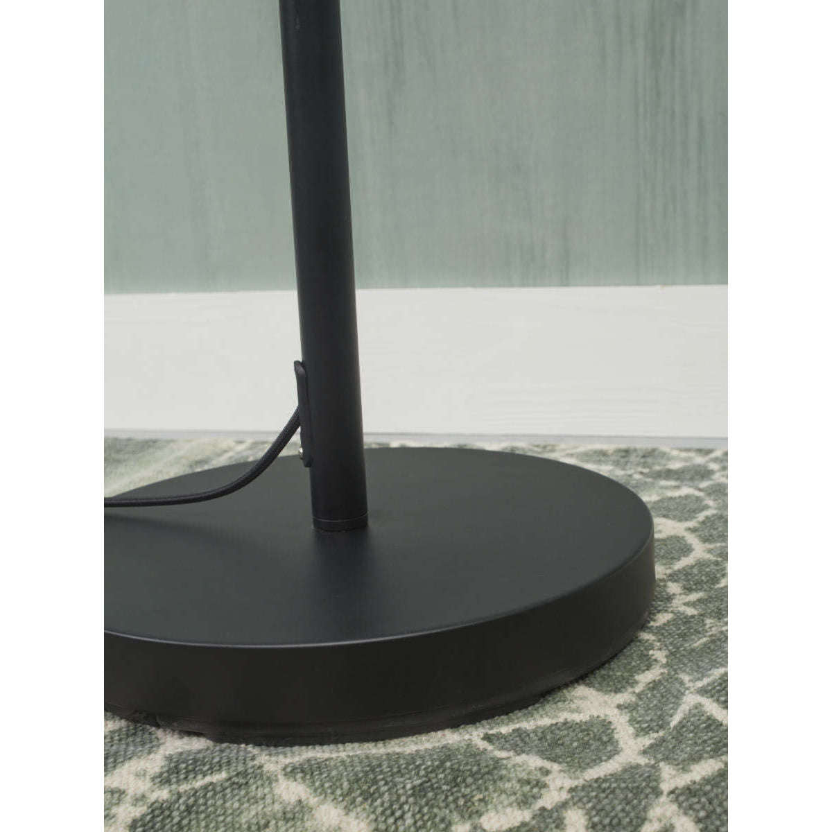 It's about RoMi Vloerlamp Bremen 2-kap zwart