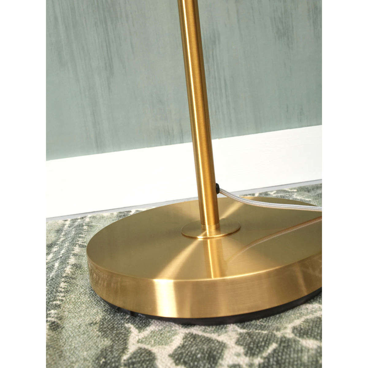 It's about RoMi Vloerlamp Carrara 3-bol goud