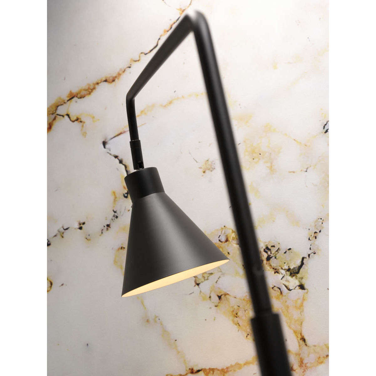 It's about RoMi Vloerlamp ijzer Lyon zwart