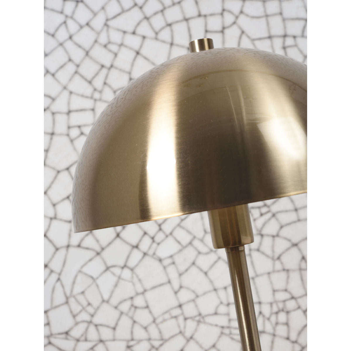 It's about RoMi Vloerlamp ijzer / marmer Toulouse wit / goud