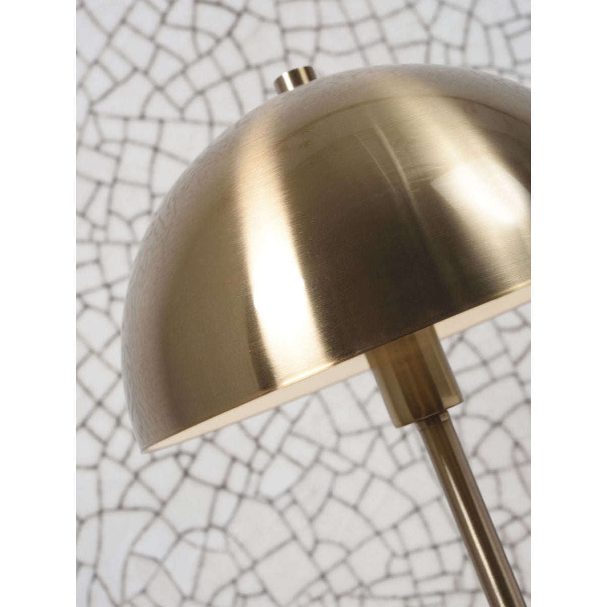 It's about RoMi Vloerlamp ijzer / marmer Toulouse wit / goud