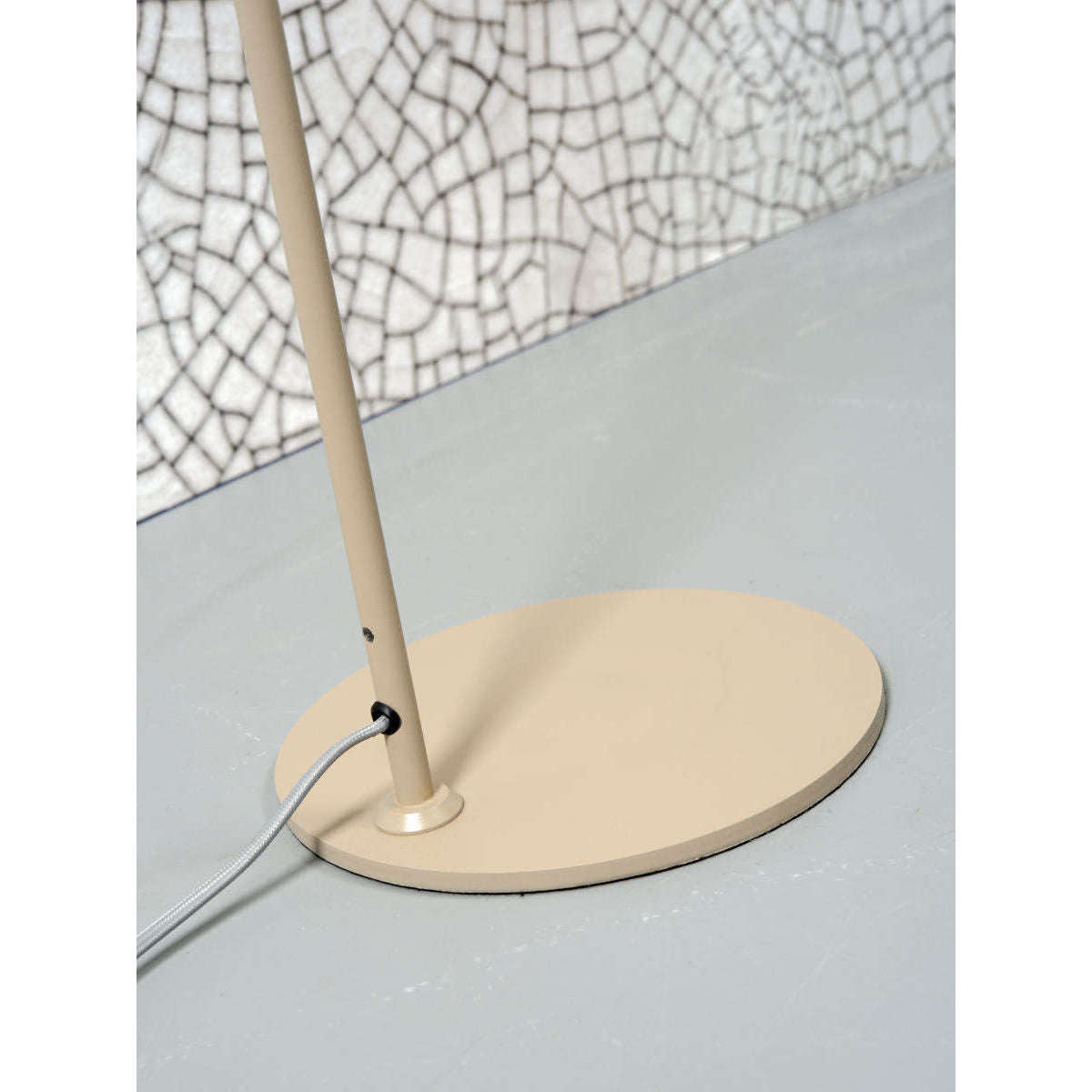 It's about RoMi Vloerlamp ijzer Montreux LED zand