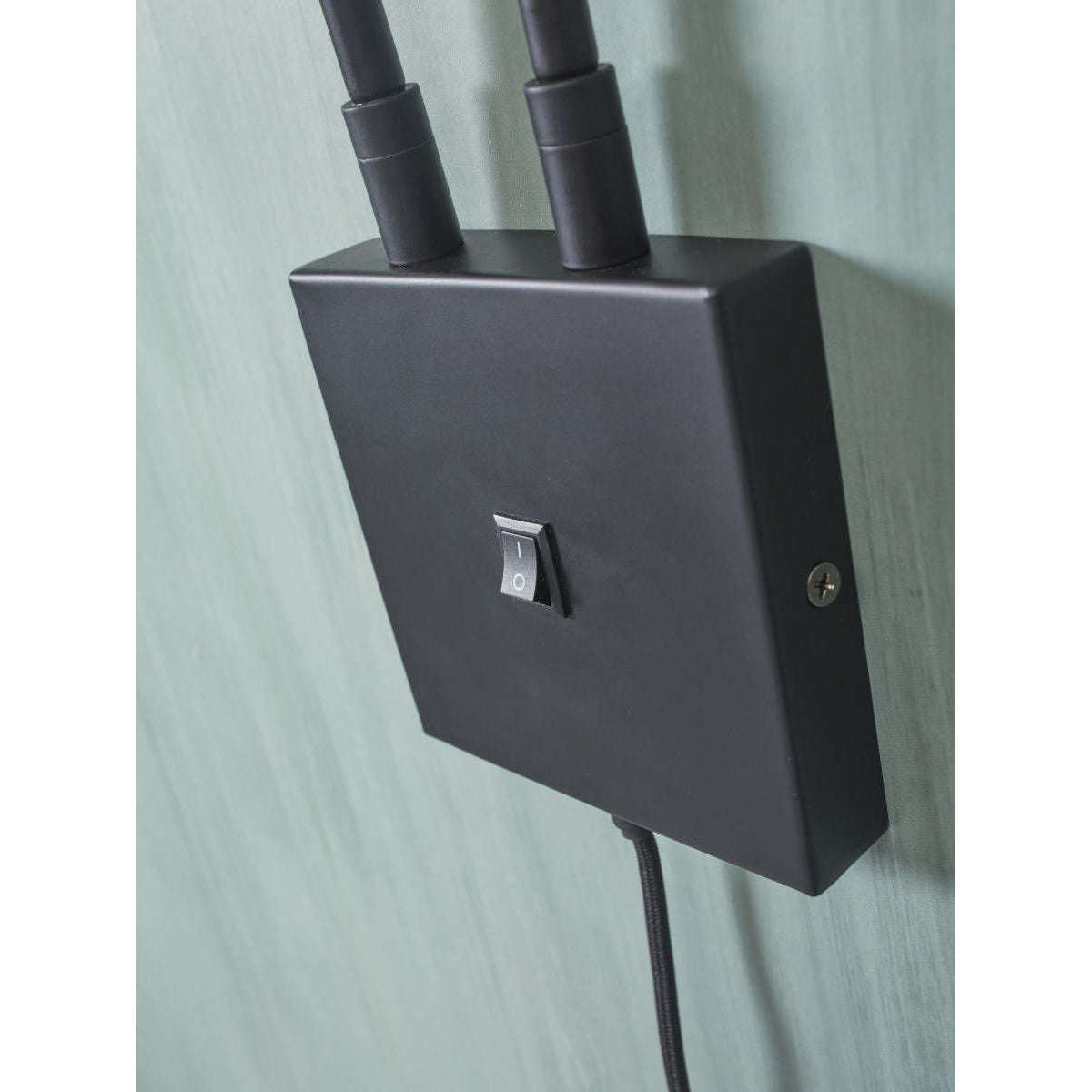 It's about RoMi Wandlamp Bremen 2-kap zwart