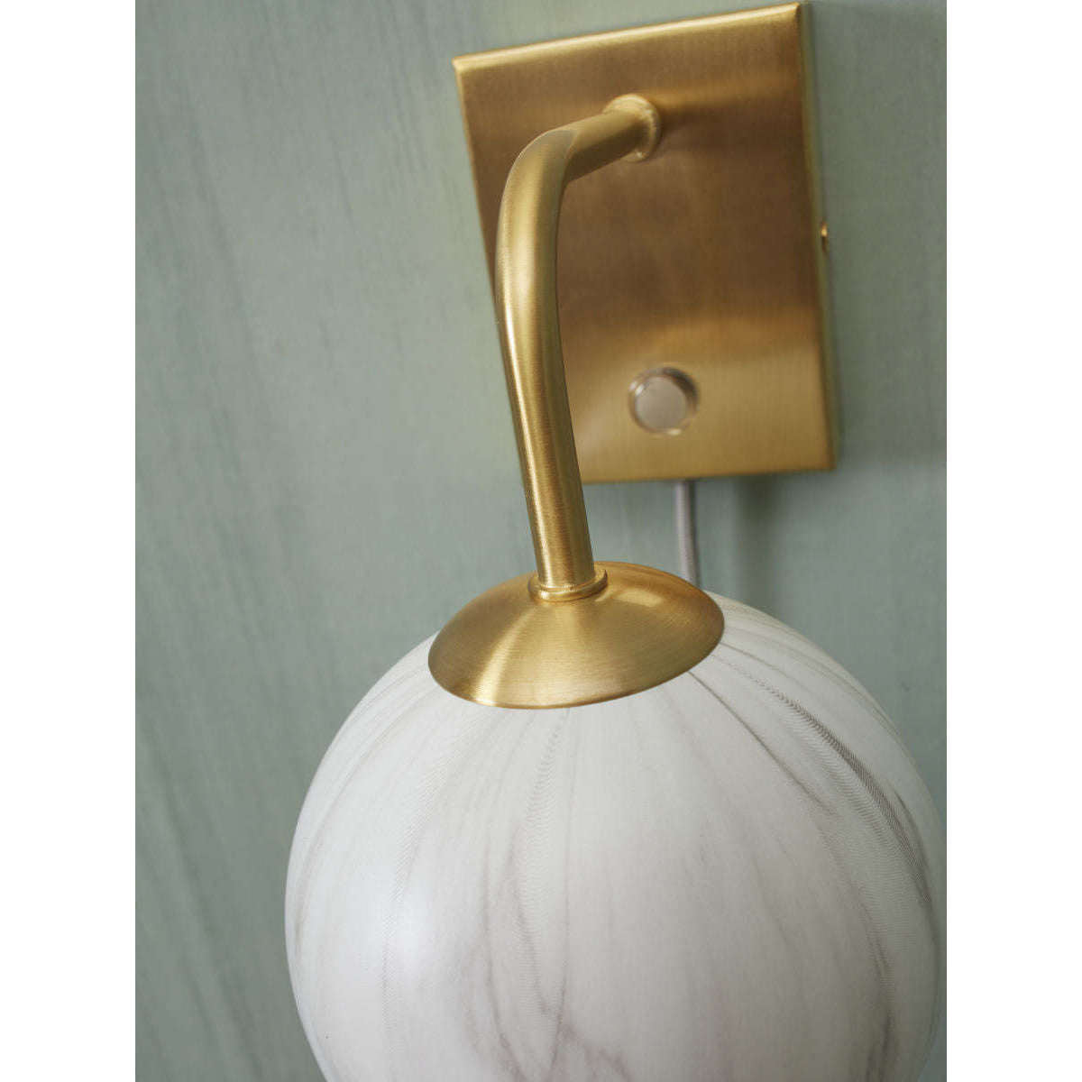 It's about RoMi Wandlamp Carrara goud