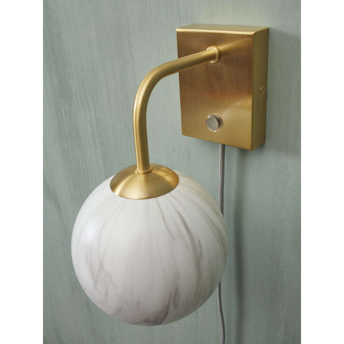 It's about RoMi Wandlamp Carrara goud