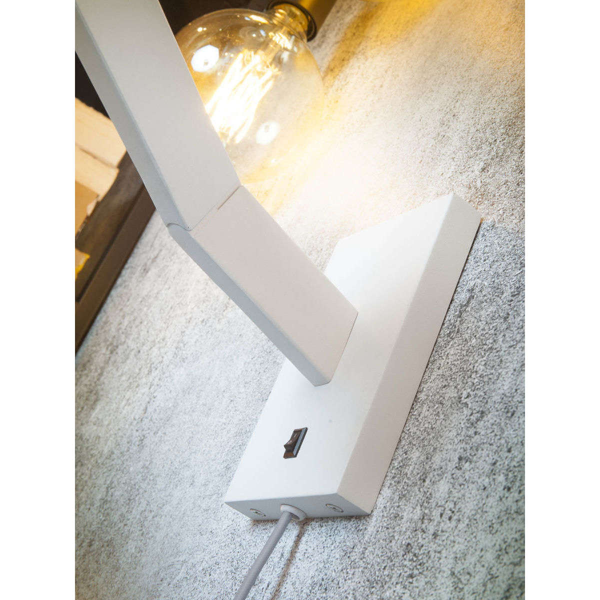 It's about RoMi Wandlamp ijzer Biarritz wit