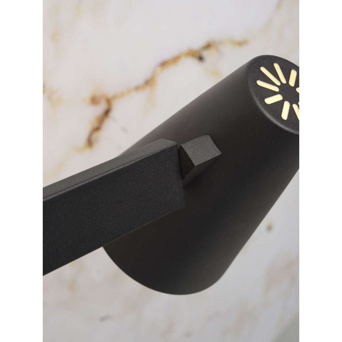 It's about RoMi Wandlamp ijzer Biarritz zwart