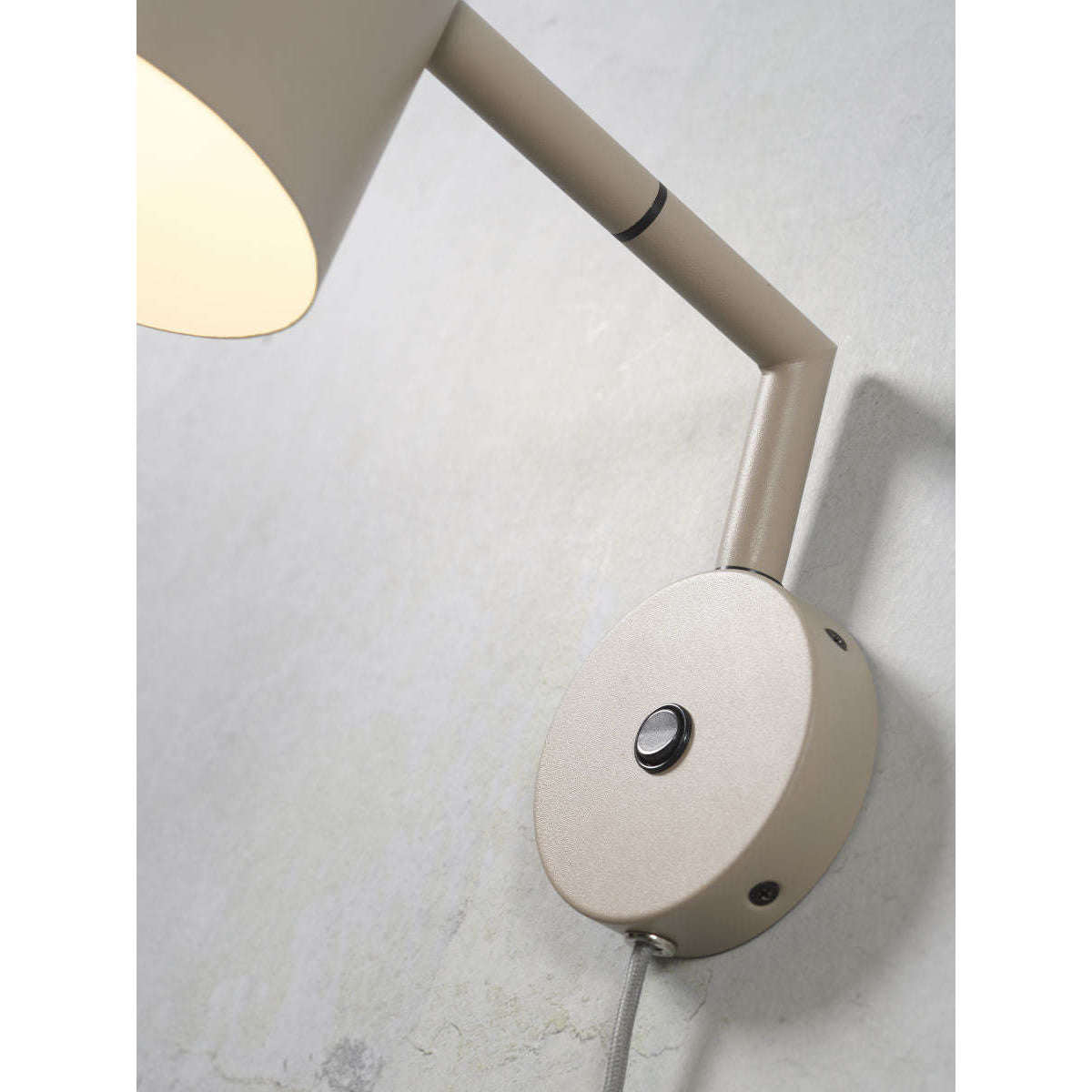 It's about RoMi Wandlamp ijzer Marseille zand