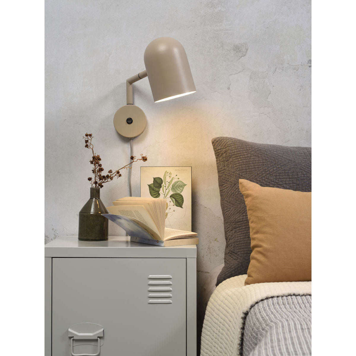 It's about RoMi Wandlamp ijzer Marseille zand