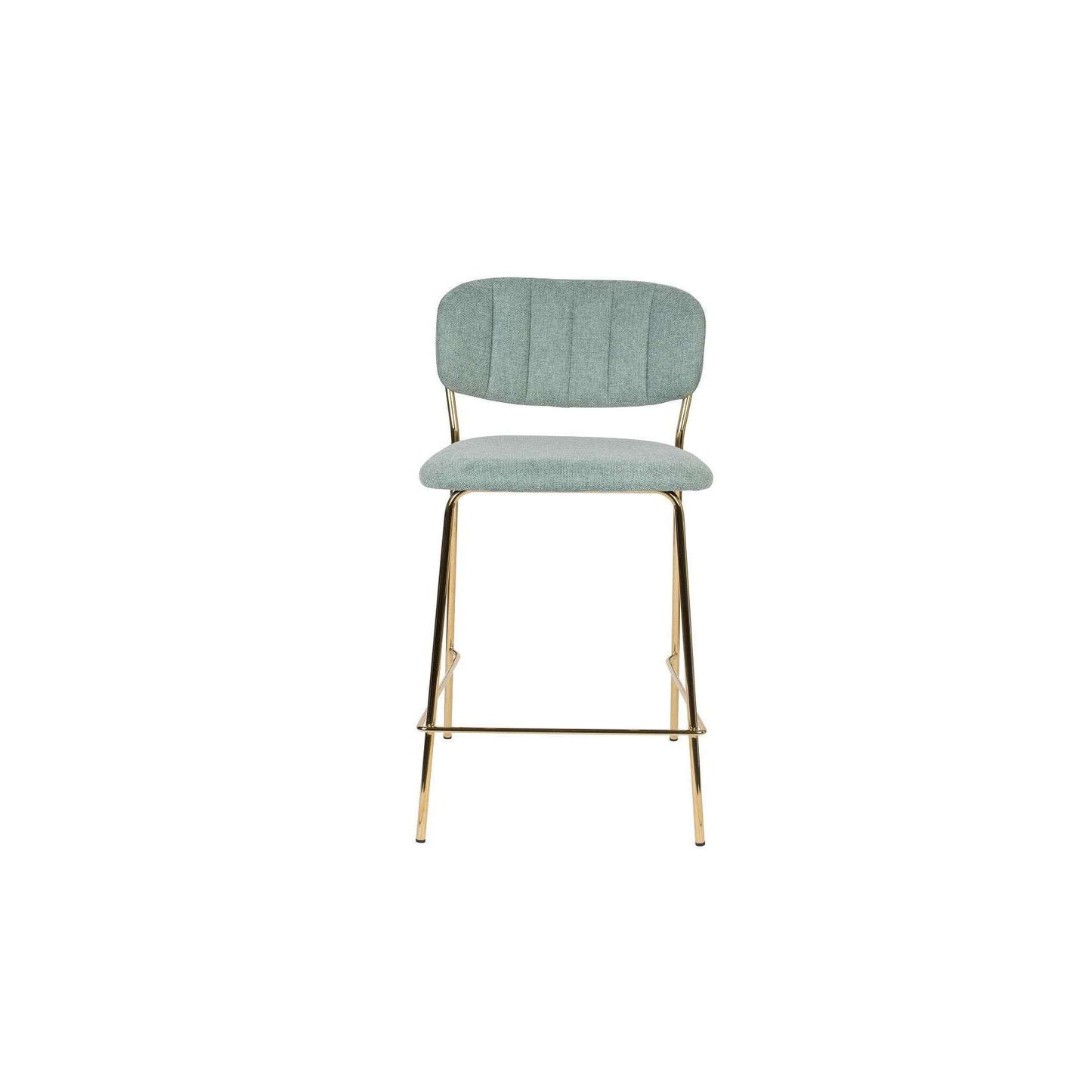 Staerkk barstoel jolien goud/licht groen 54 x 48 x 89 cm