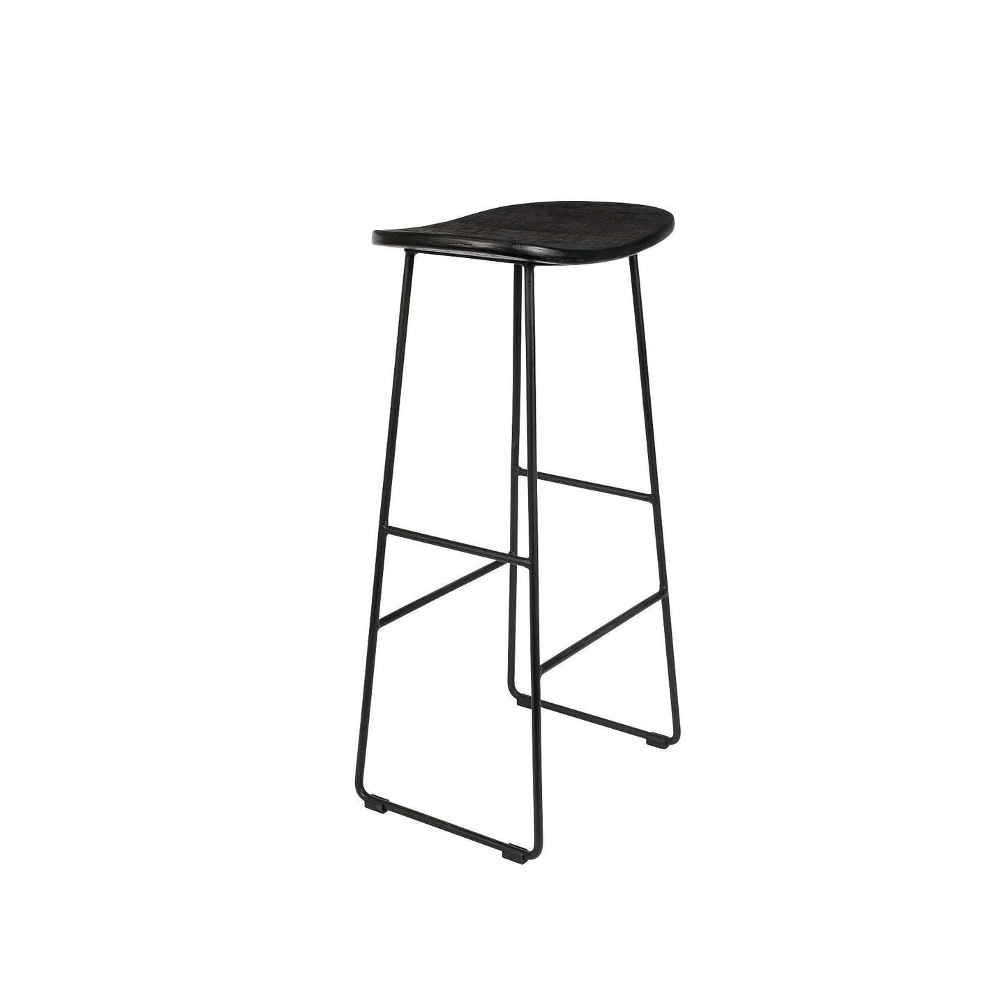 Staerkk barstoel tangle zwart 30 x 40 x 80 cm