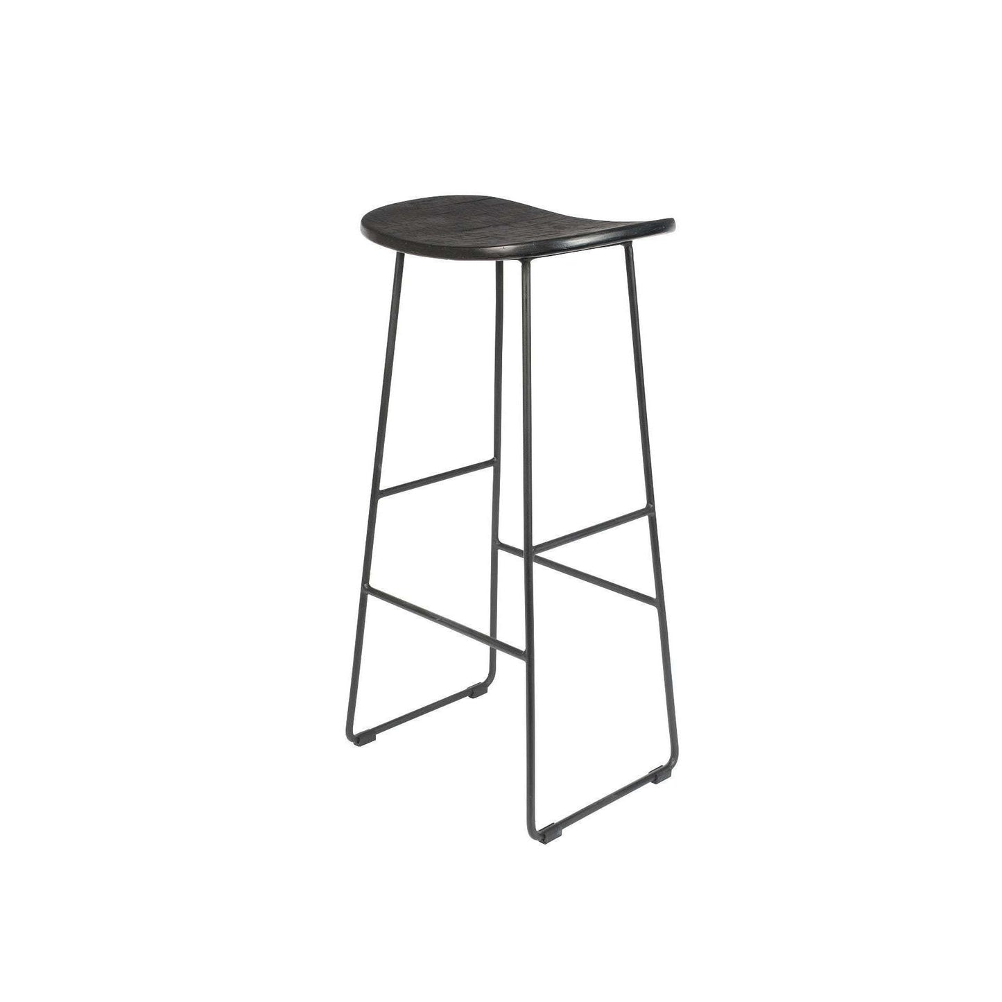 Staerkk barstoel tangle zwart 30 x 40 x 80 cm