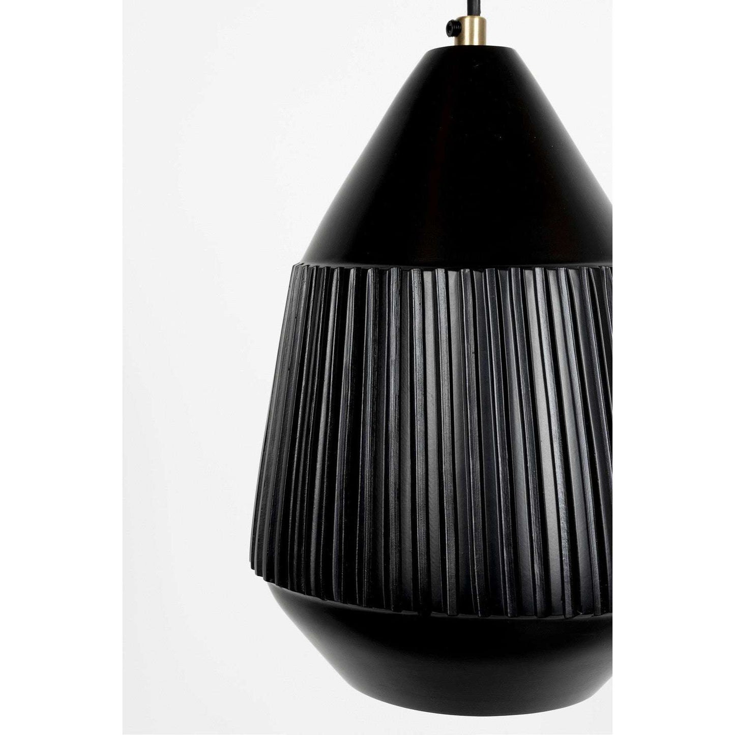 Staerkk hanglamp Aysa hoog zwart