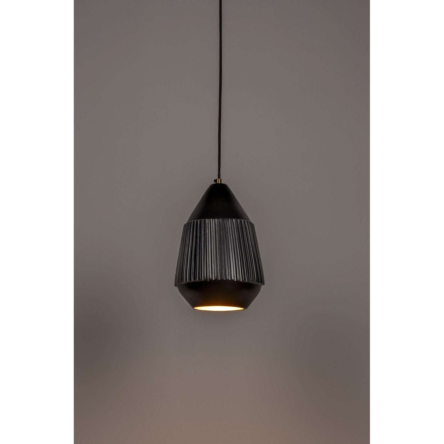 Staerkk hanglamp Aysa hoog zwart