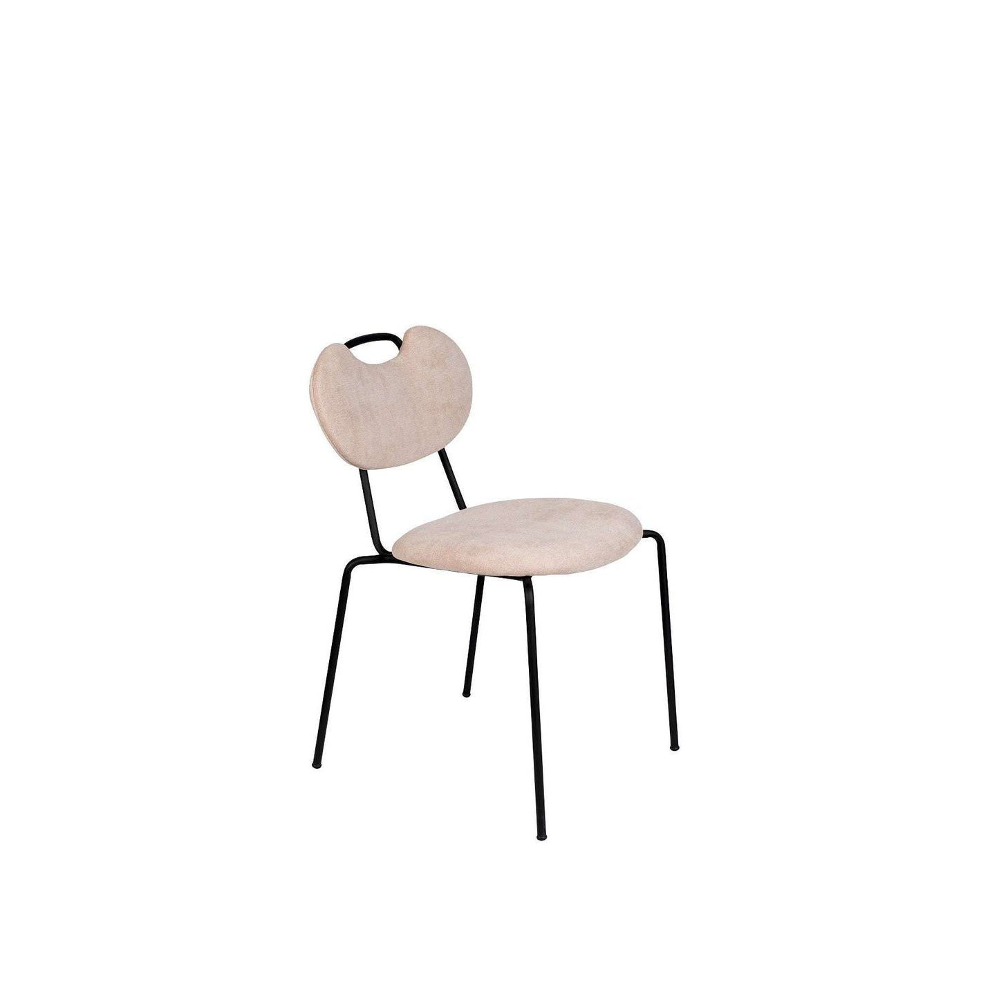 Staerkk stoel aspen licht roze 56,5 x 47 x 79 cm