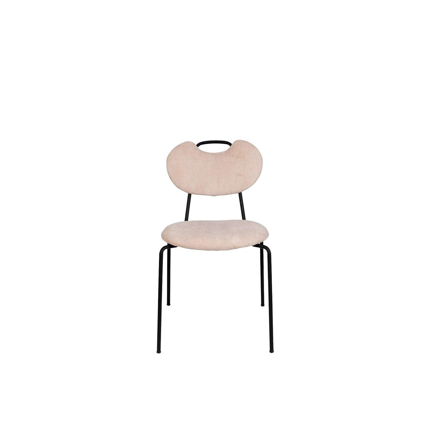 Staerkk stoel aspen licht roze 56,5 x 47 x 79 cm