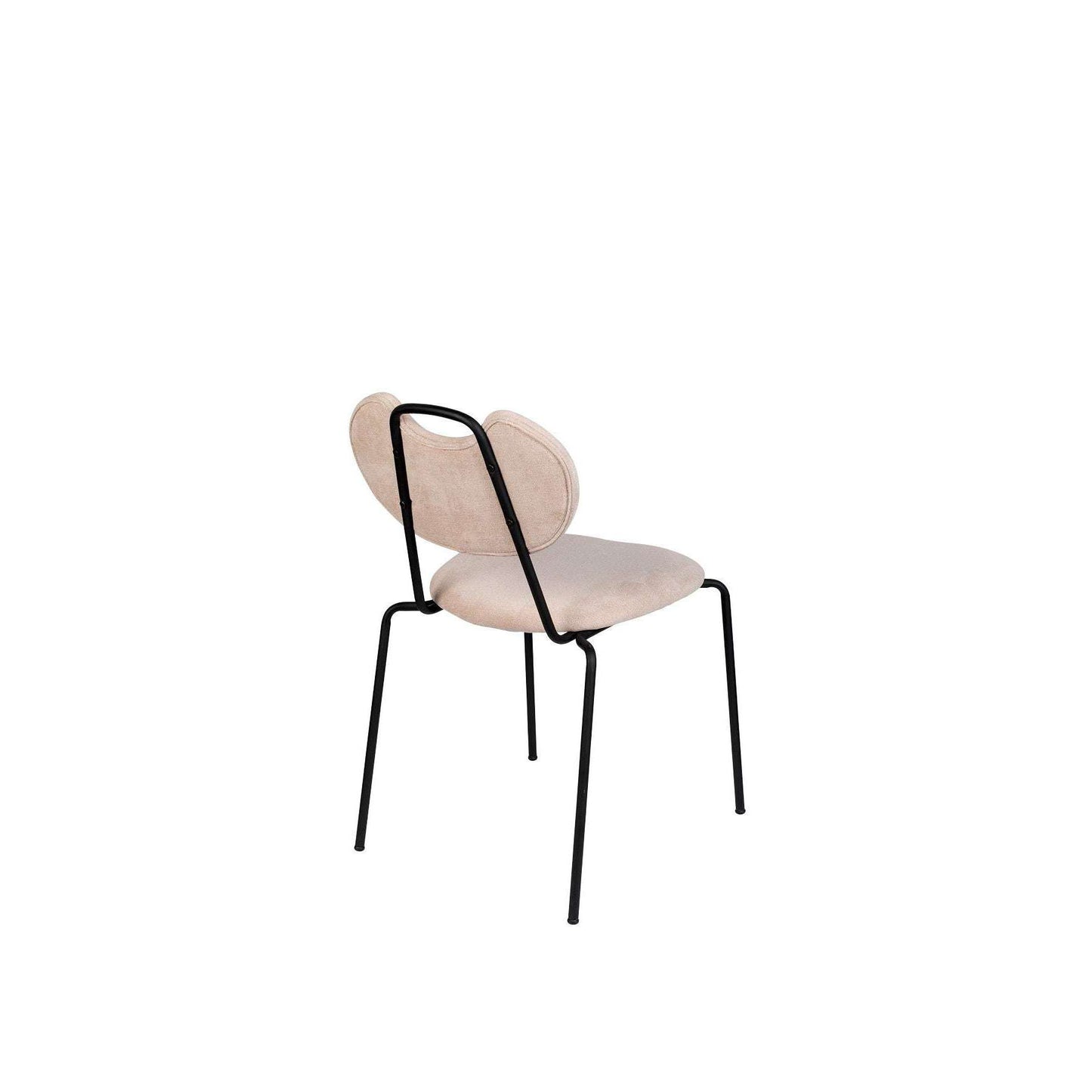 Staerkk stoel aspen licht roze 56,5 x 47 x 79 cm