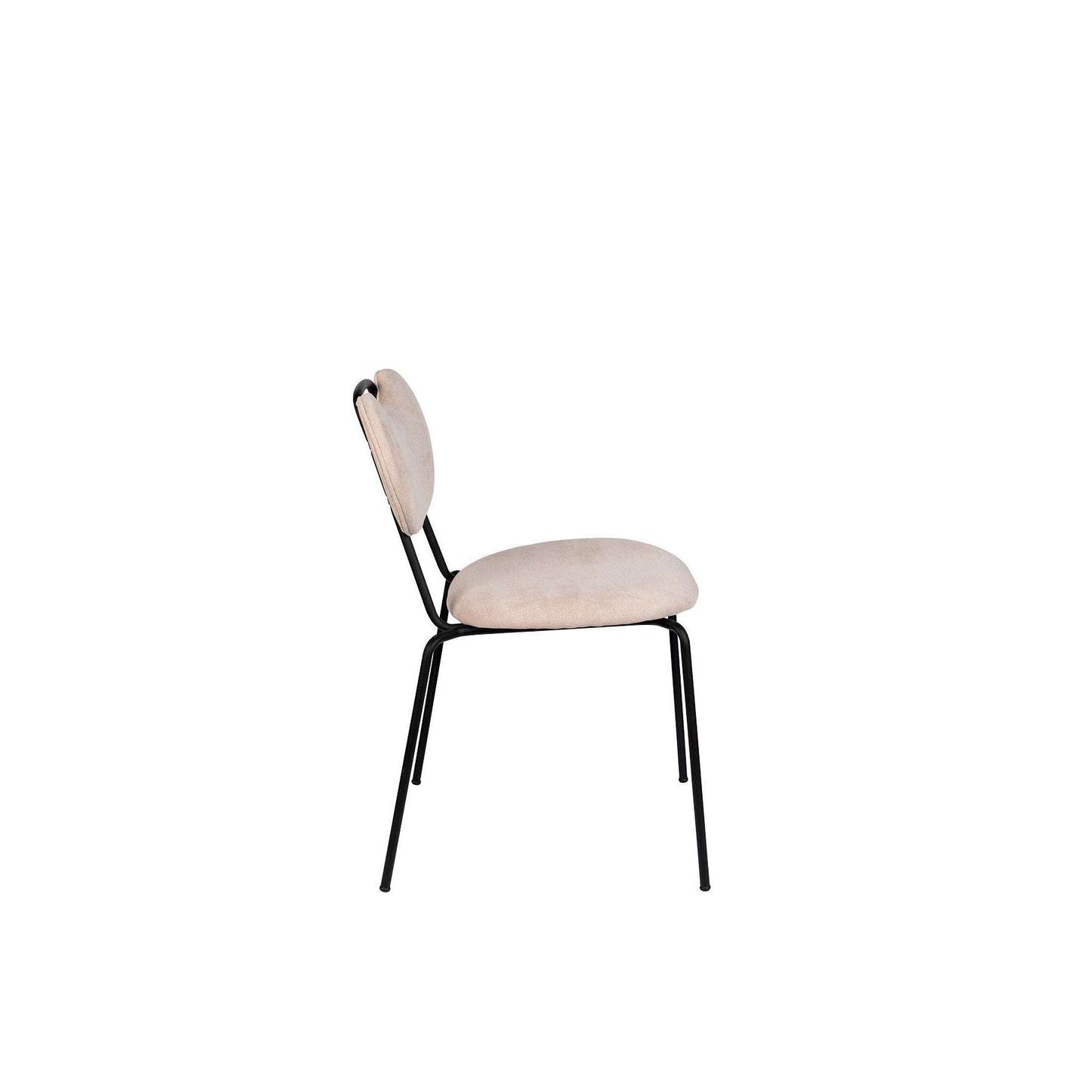 Staerkk stoel aspen licht roze 56,5 x 47 x 79 cm