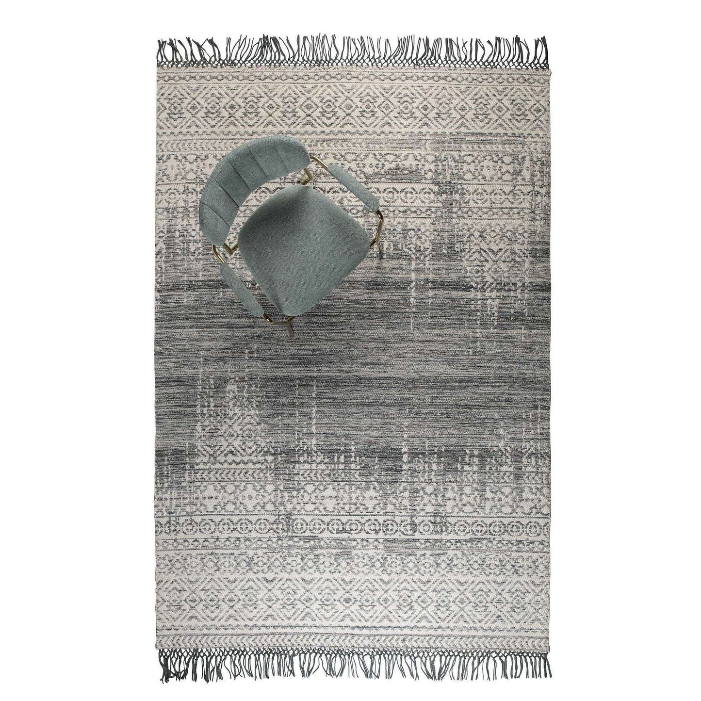 Staerkk vloerkleed liv sea blauw 200 x 300 x 1 cm