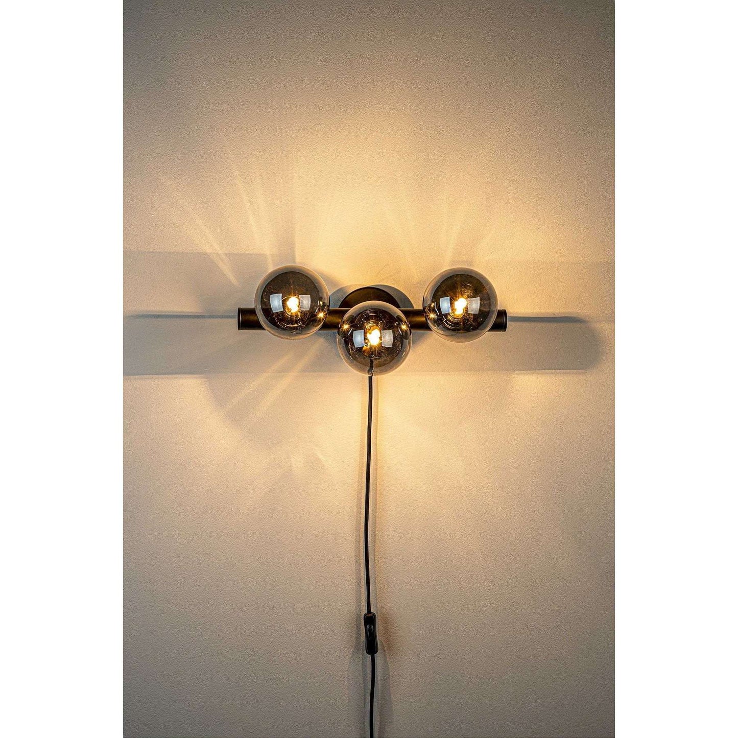Staerkk wandlamp monica smoke 18,5 x 38 x 15 cm
