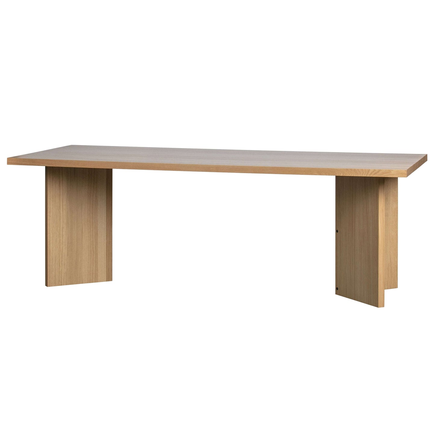 vtwonen Angle eettafel bruin