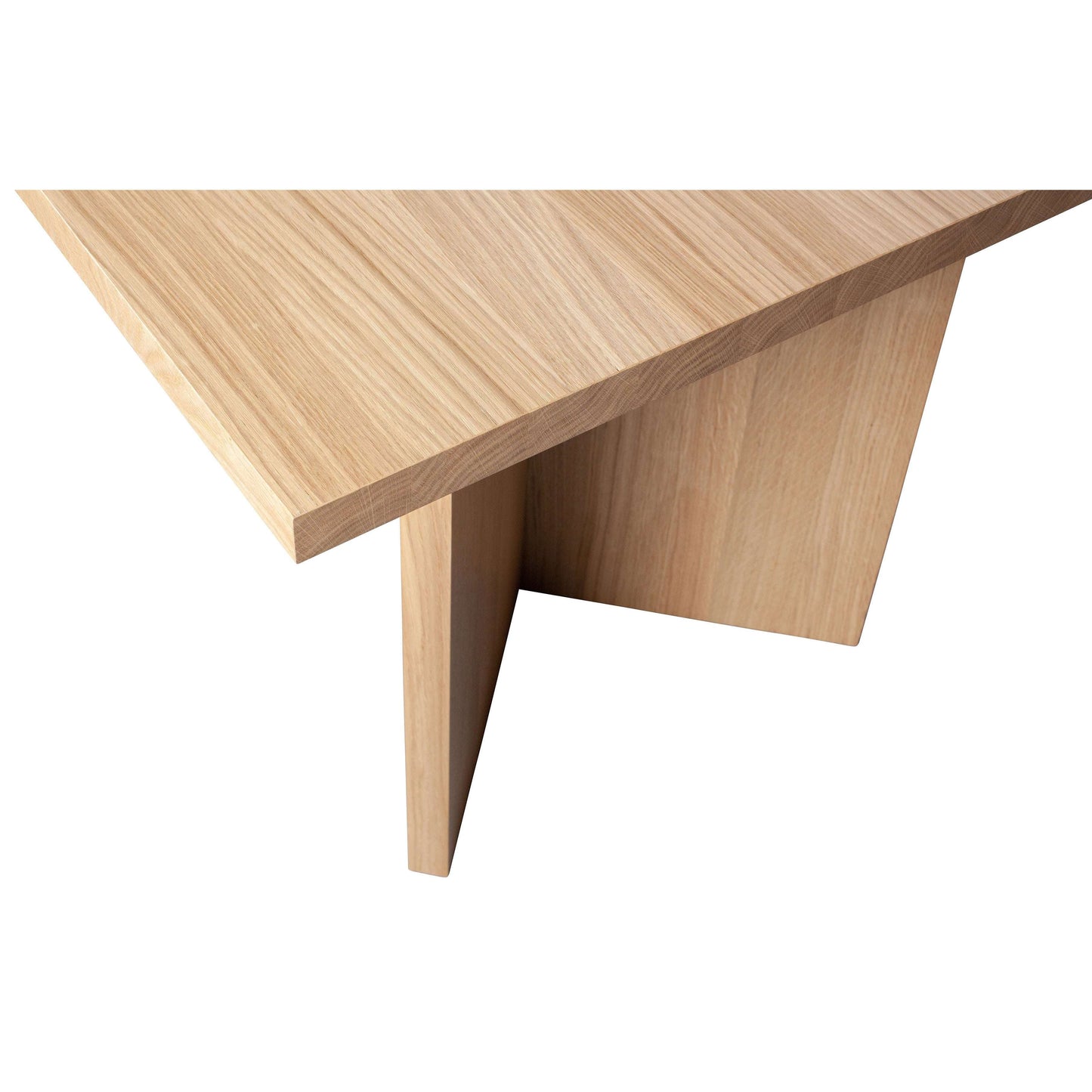 vtwonen Angle eettafel bruin