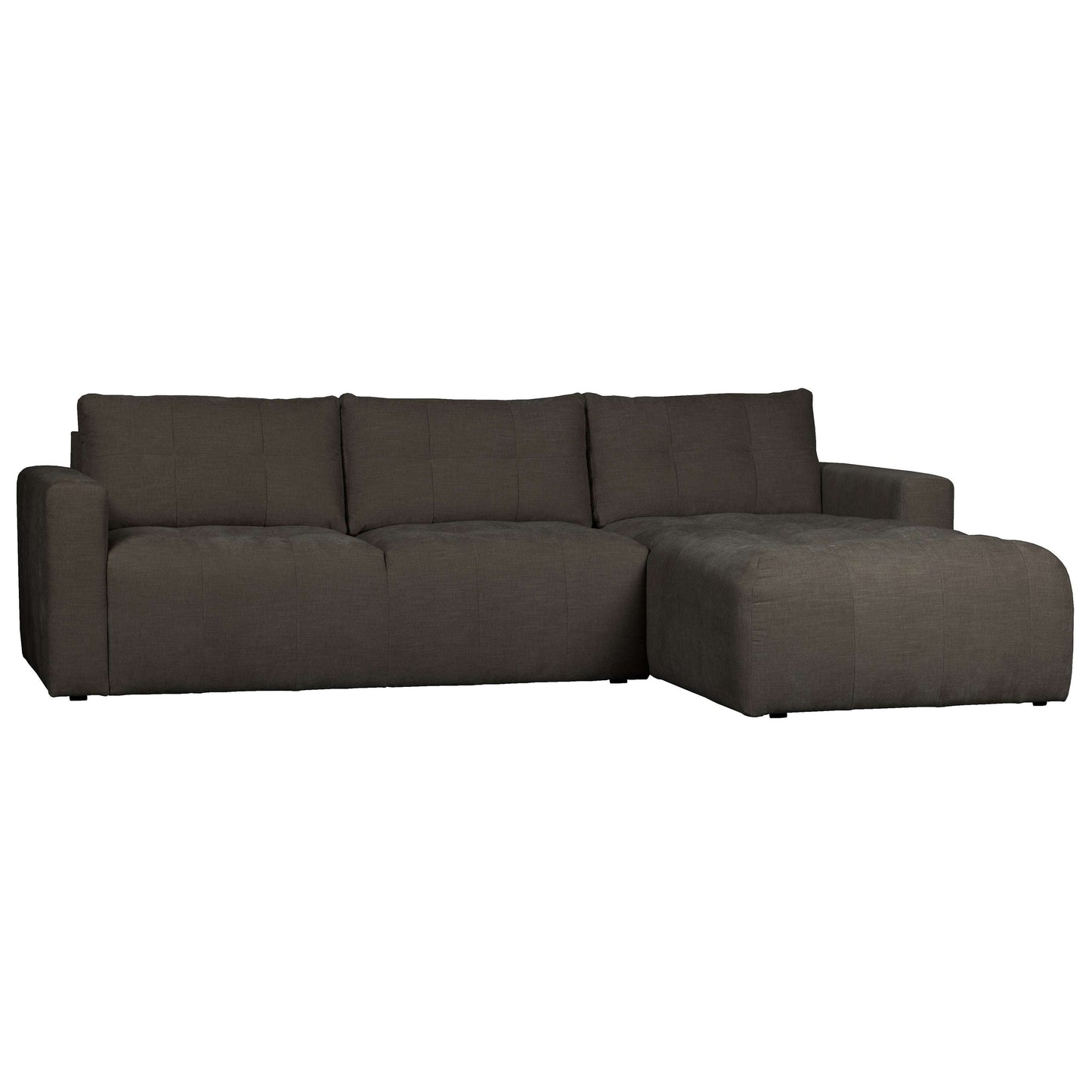 vtwonen Bar chaise longue rechts antraciet
