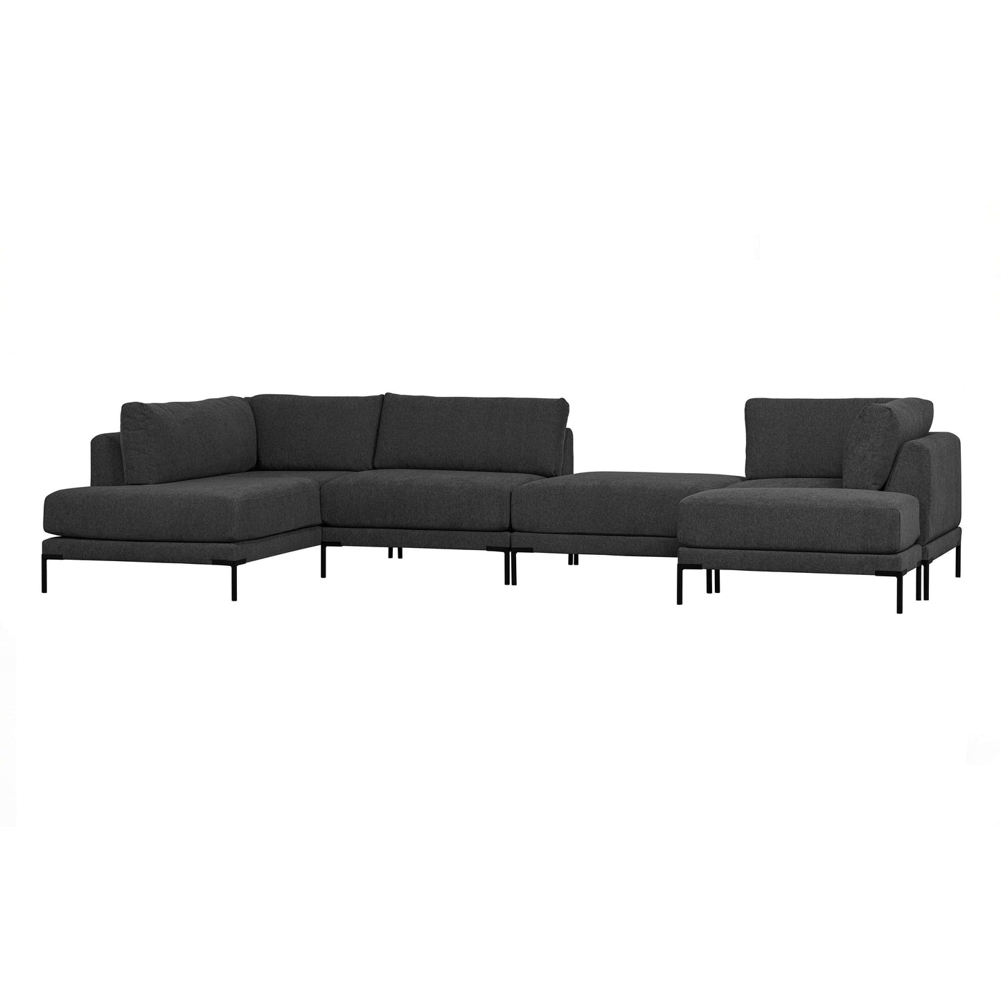 vtwonen Couple loveseat element dark grey