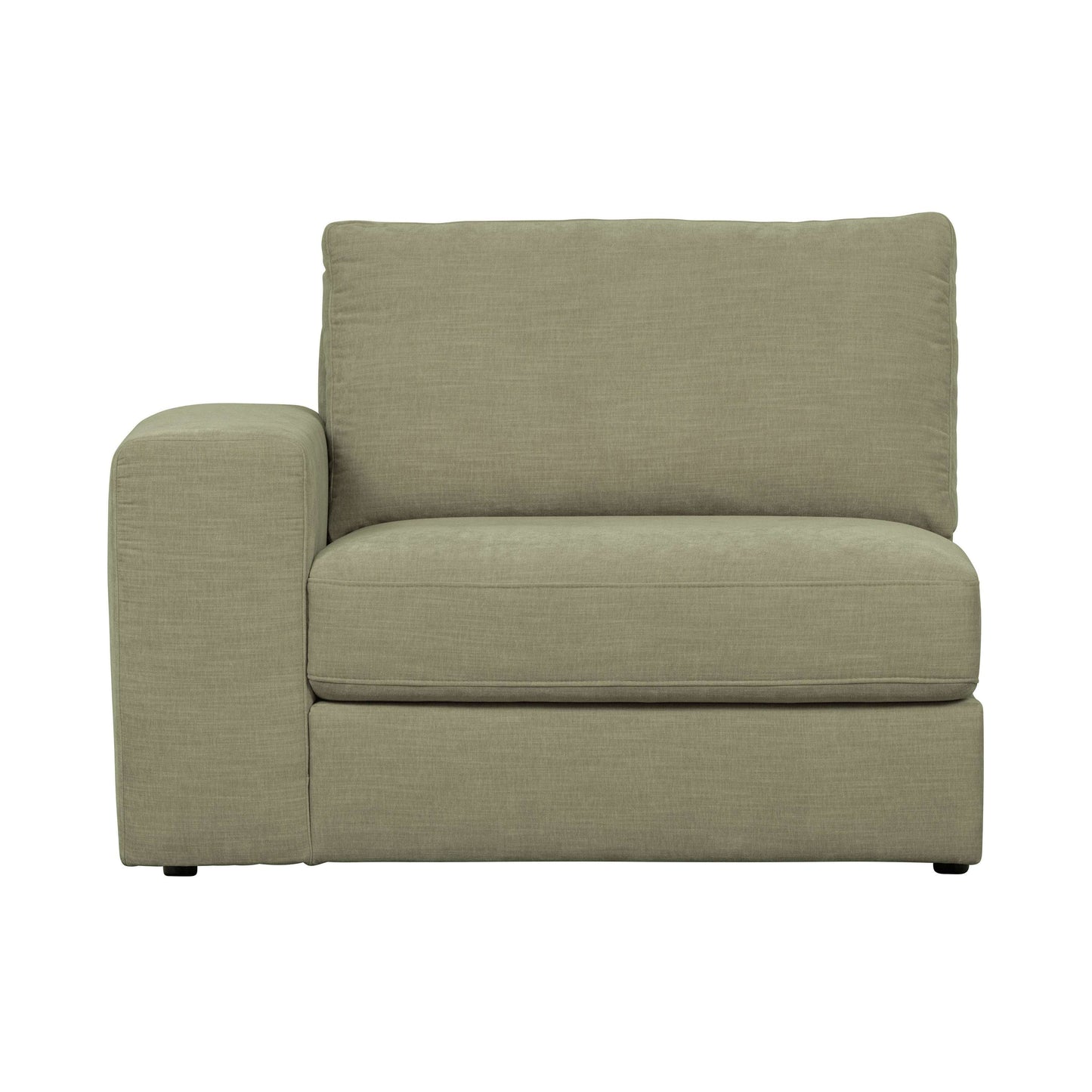 vtwonen Family 1-zits element met arm links groen
