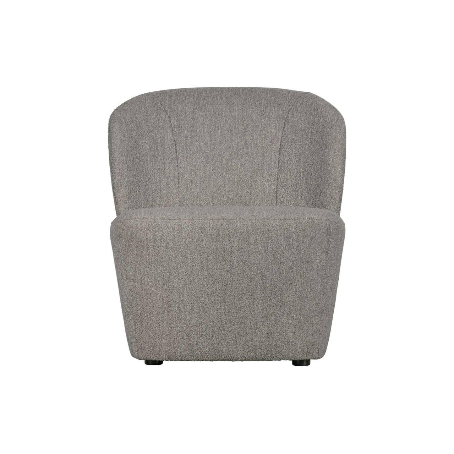 vtwonen Lofty fauteuil boucle grijs