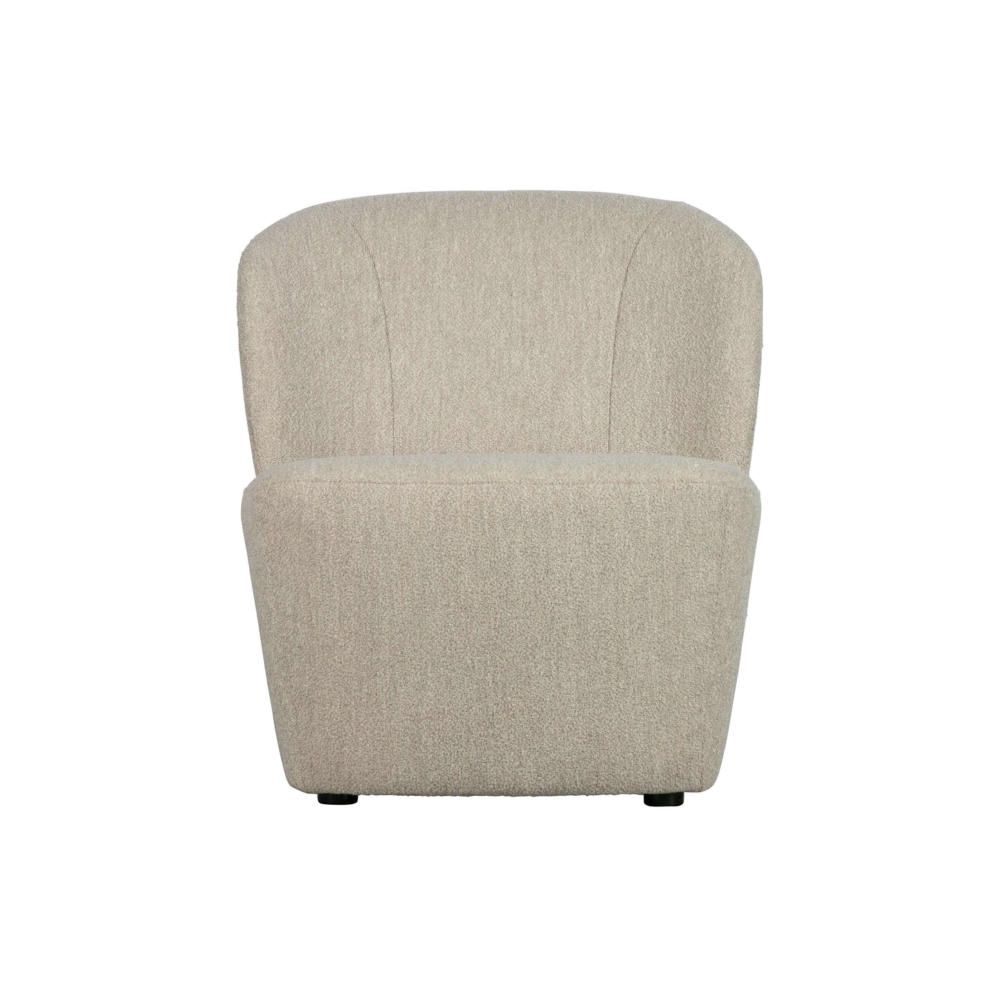 vtwonen Lofty fauteuil boucle naturel